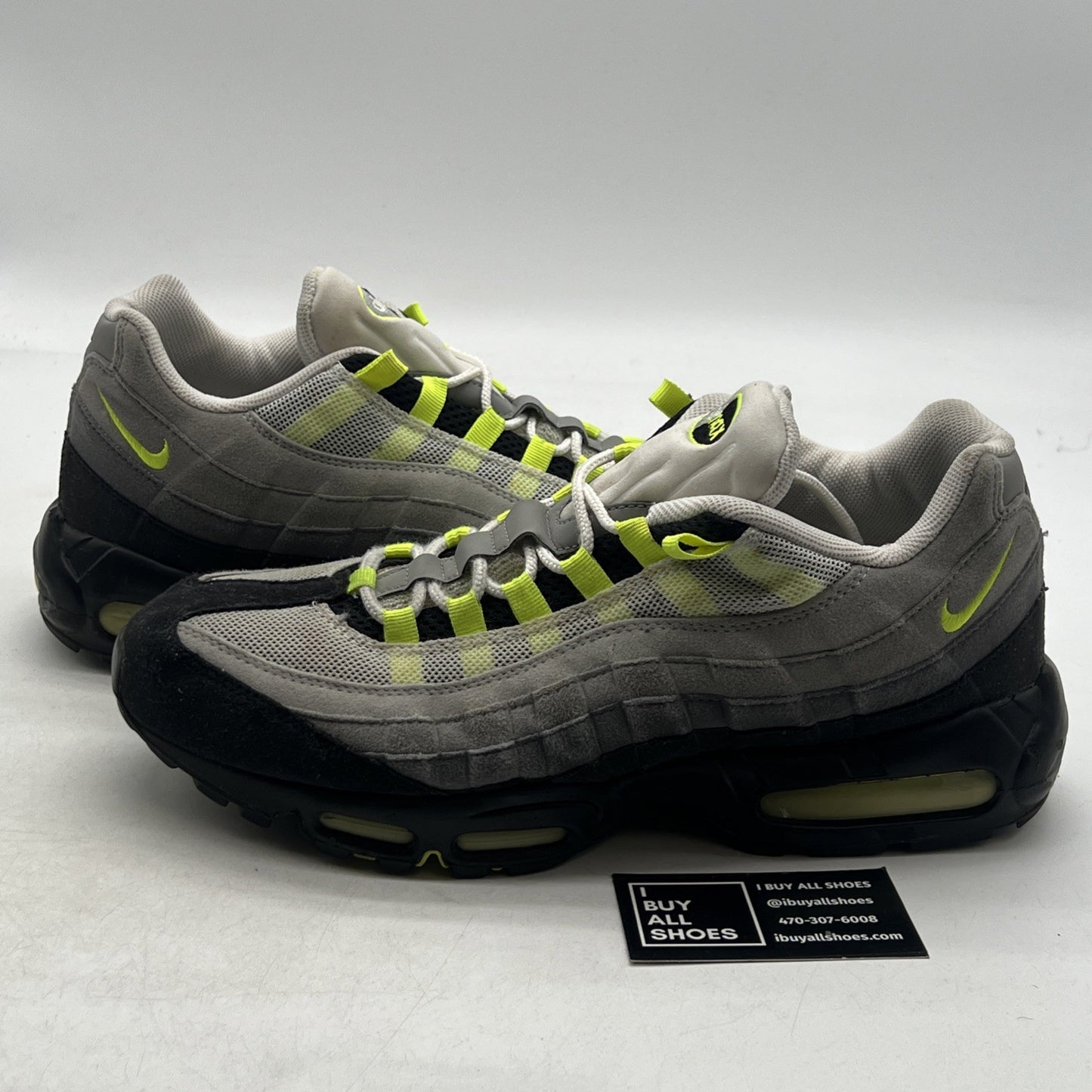 Size 13 - Nike Air Max 95 2010 Neon (609048-072)