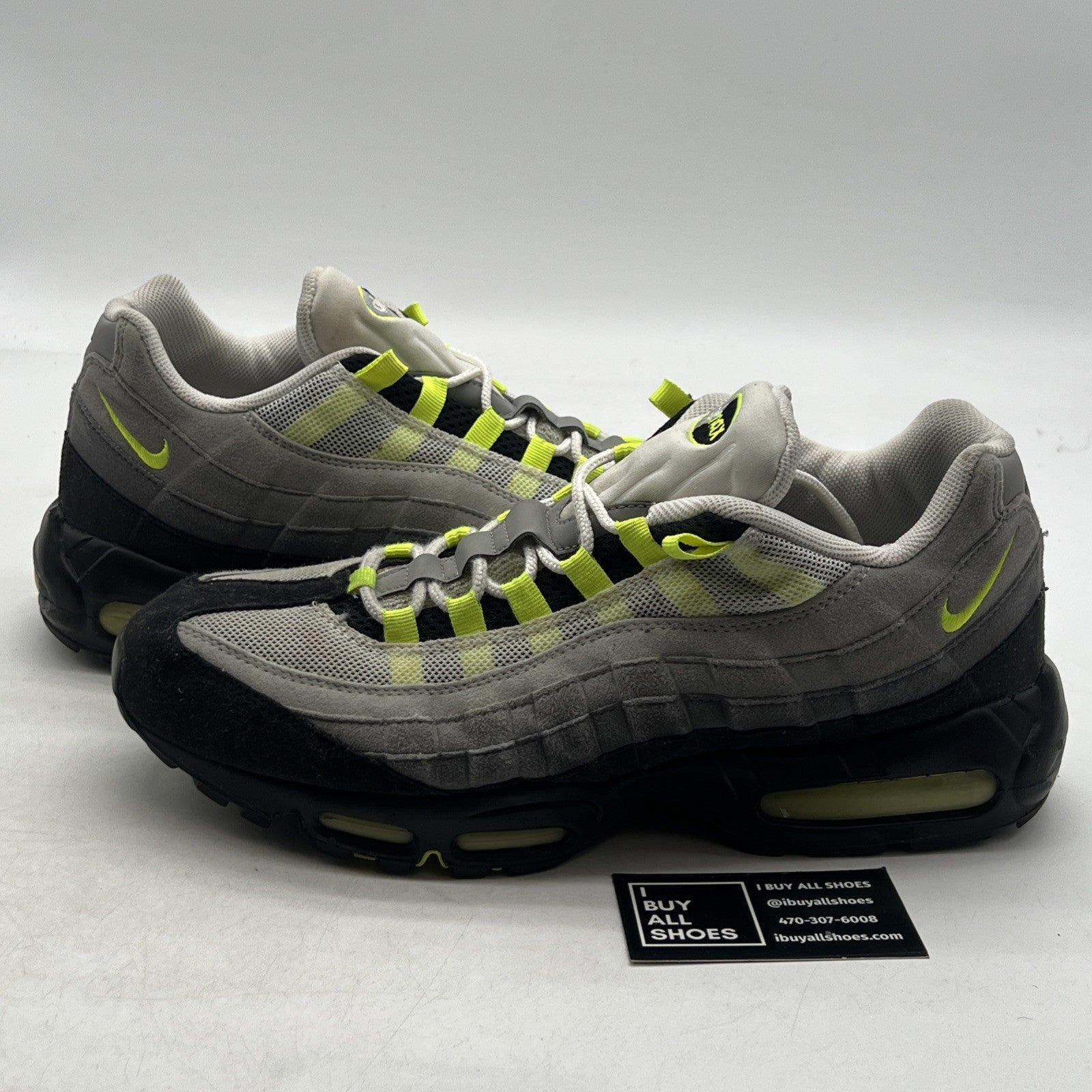 Size 13 - Nike Air Max 95 2010 Neon (609048-072)