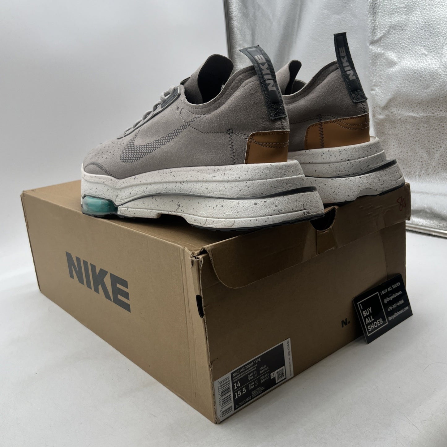 Size 14 - Nike Air Zoom-Type College Grey (CJ2033-002)