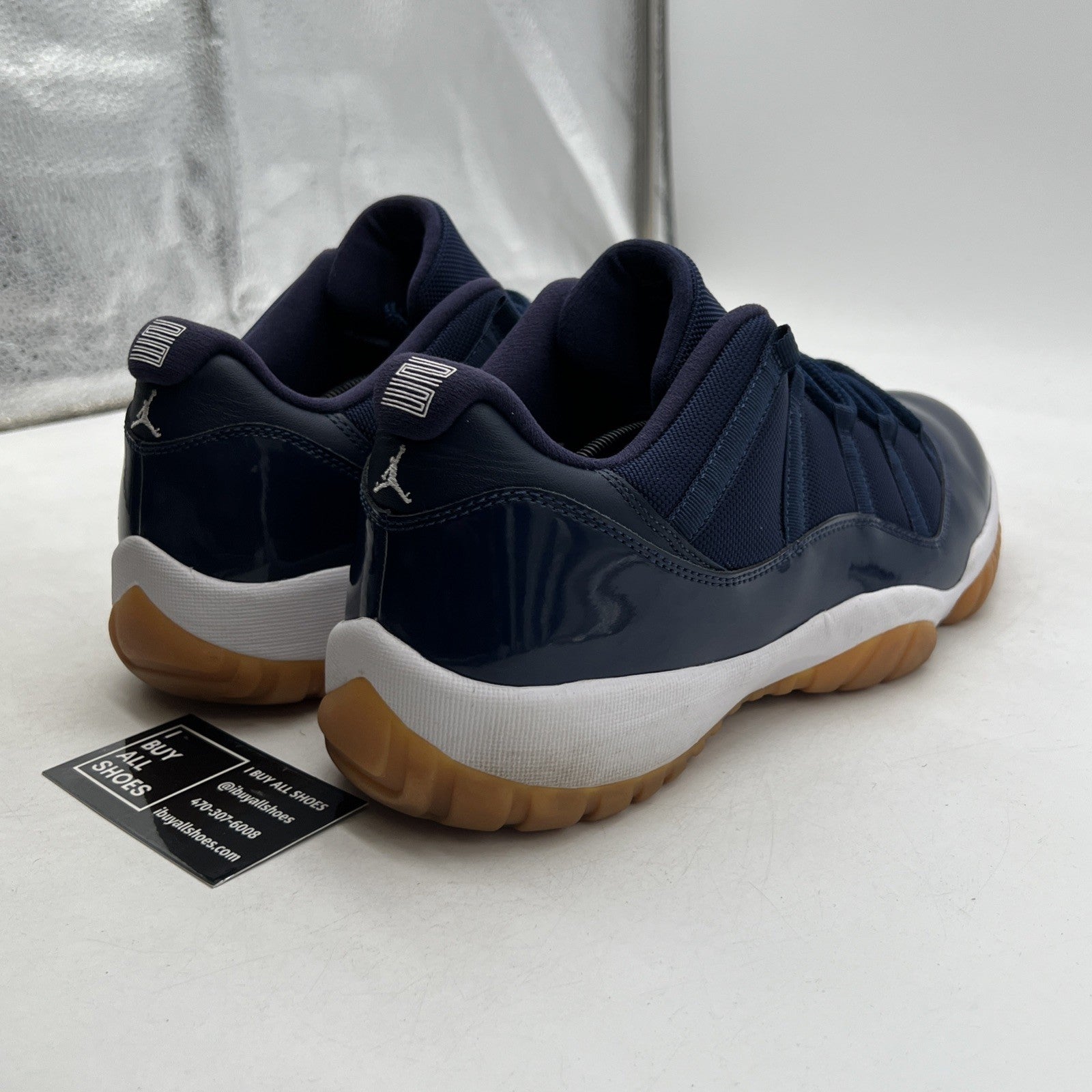 Size 14 - Air Jordan 11 Retro Low Navy Gum (528895-405)