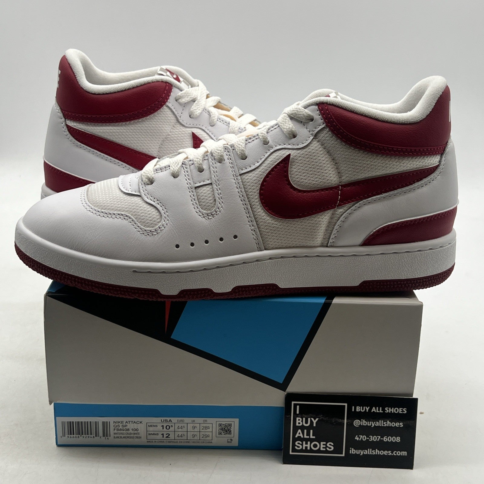 Size 10.5 - Nike Mac Attack QS SP Red Crush (FB8938-100)