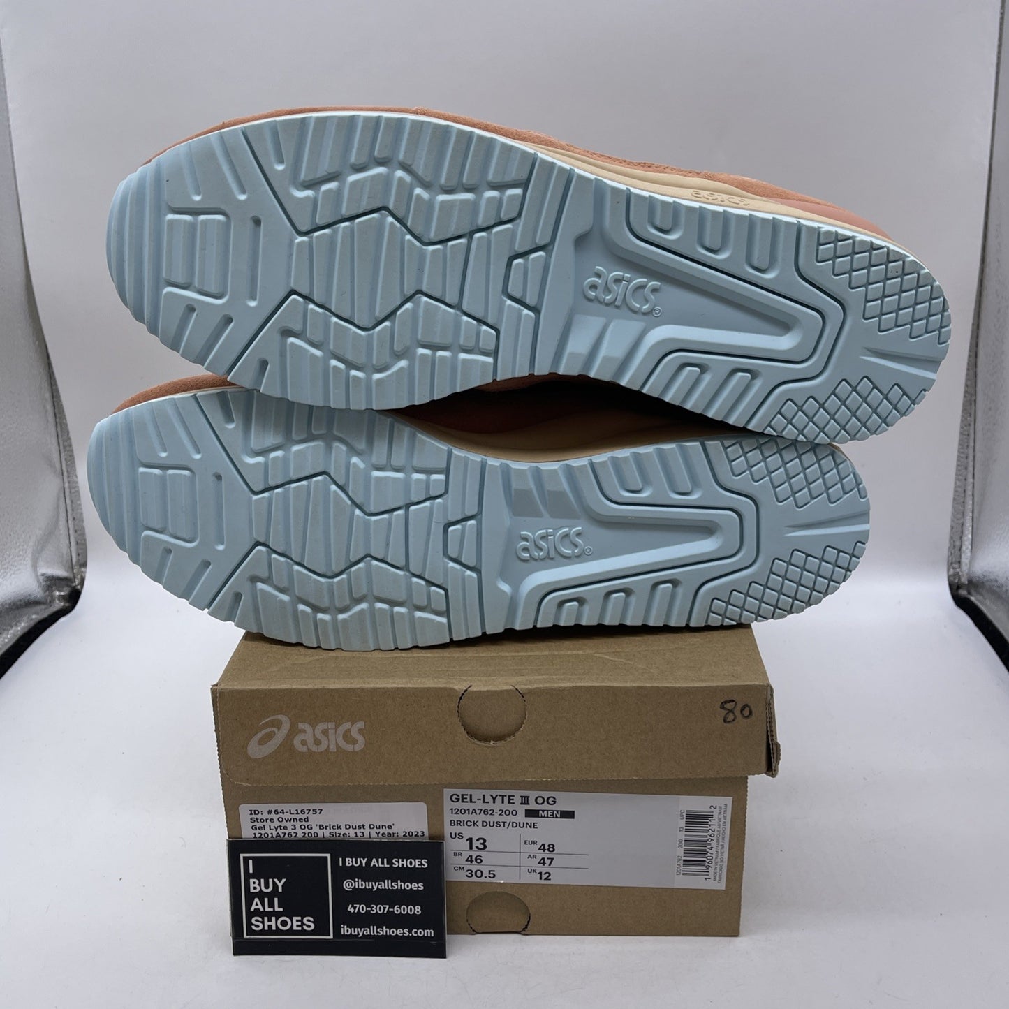 Size 13 - ASICS Gel Lyte 3 OG Brick Dust Dune (1201A762-200)