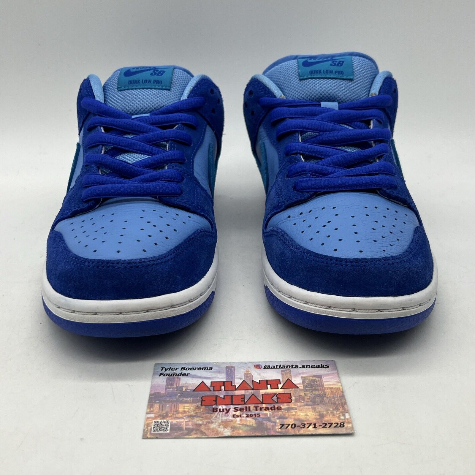 Size 8 - Nike Dunk Low Pro SB Fruity Pack - Blue Raspberry White (DM0807-400)