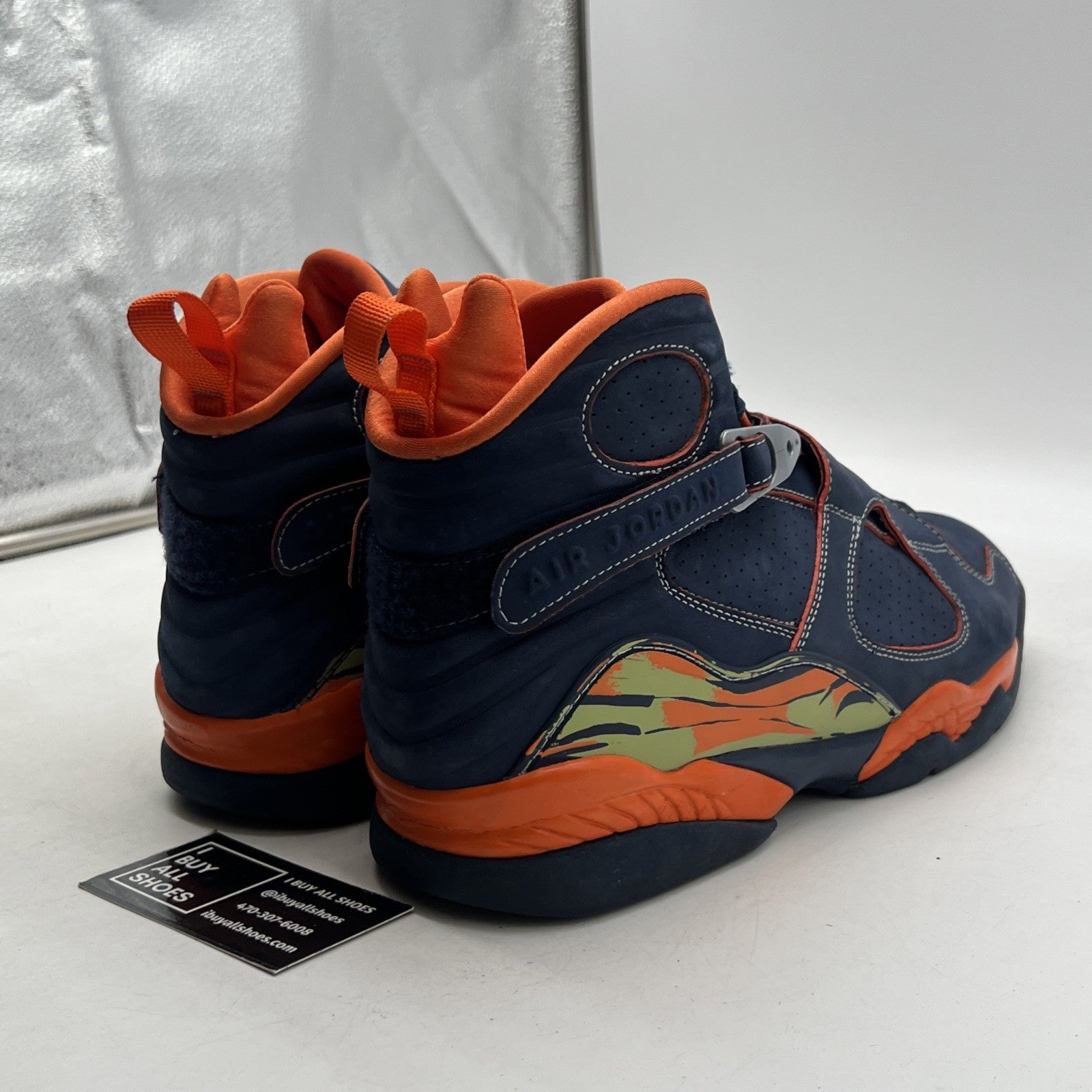 Size 13 - Air Jordan 8 Retro LS Pea Pods (316324-481)