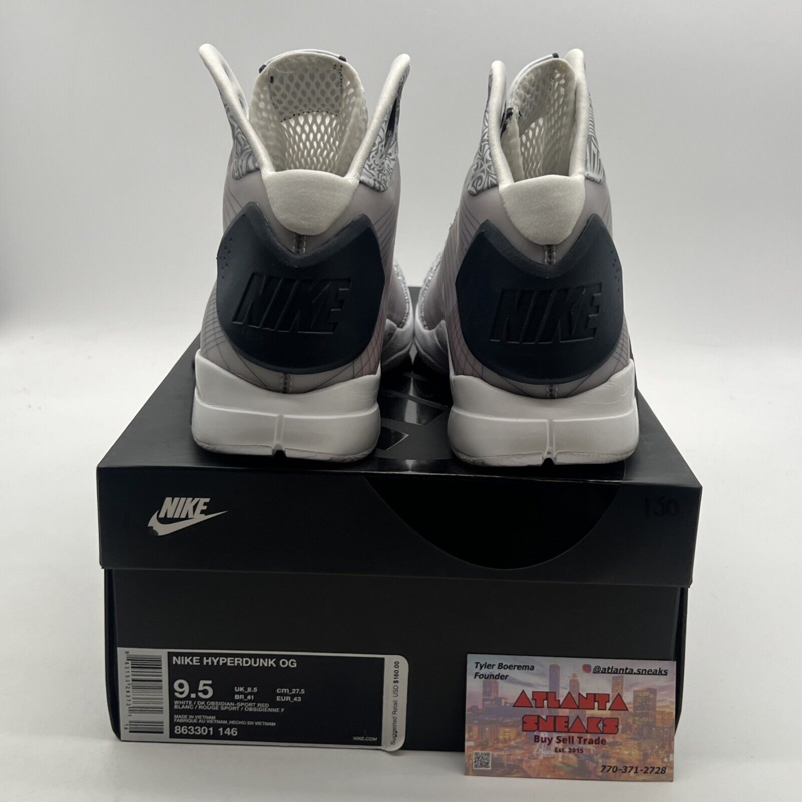 Size 9.5 - Nike Hyperdunk OG 2016 United We Rise (863301-146)