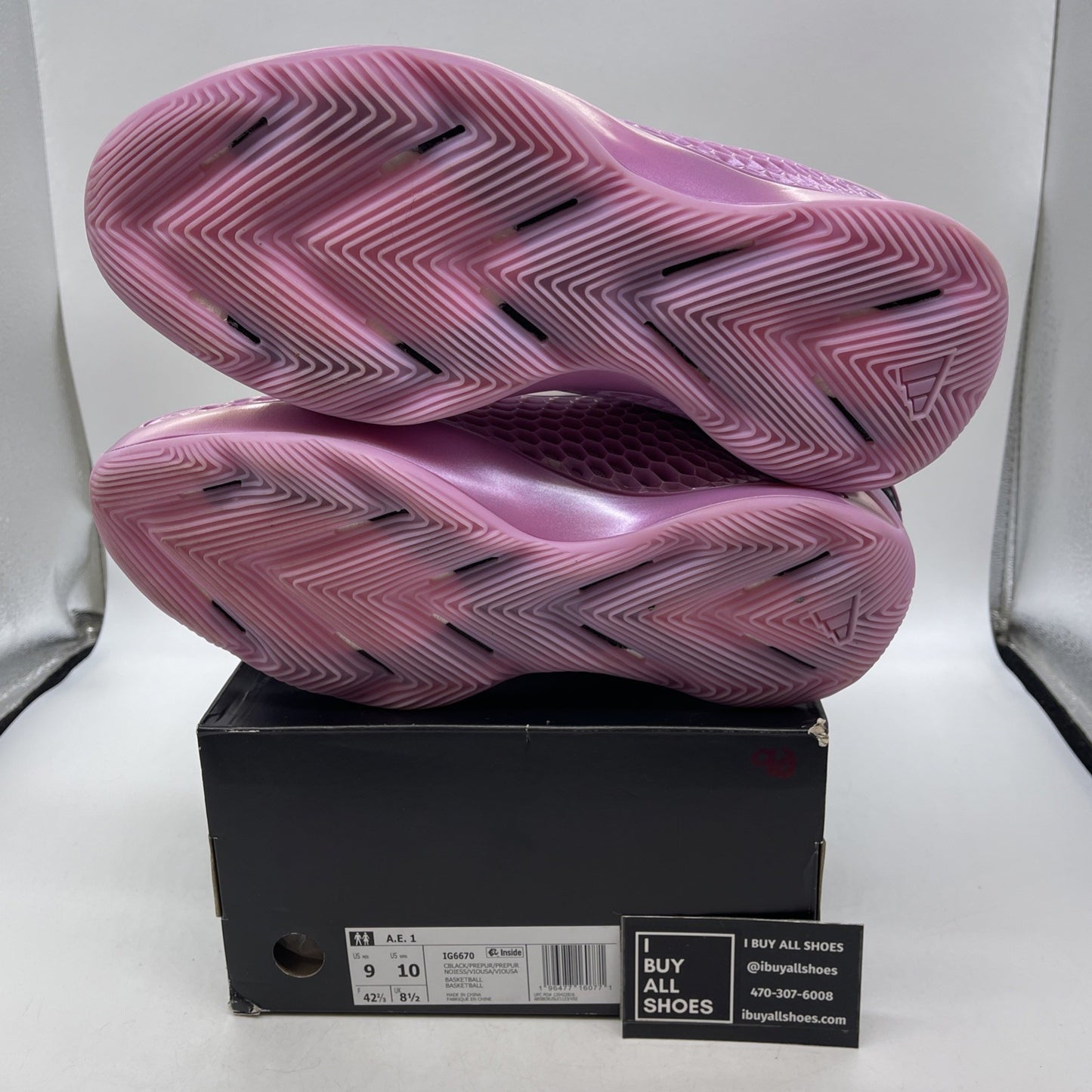 Size 9 - Adidas AE 1 Light Purple (IG6670)