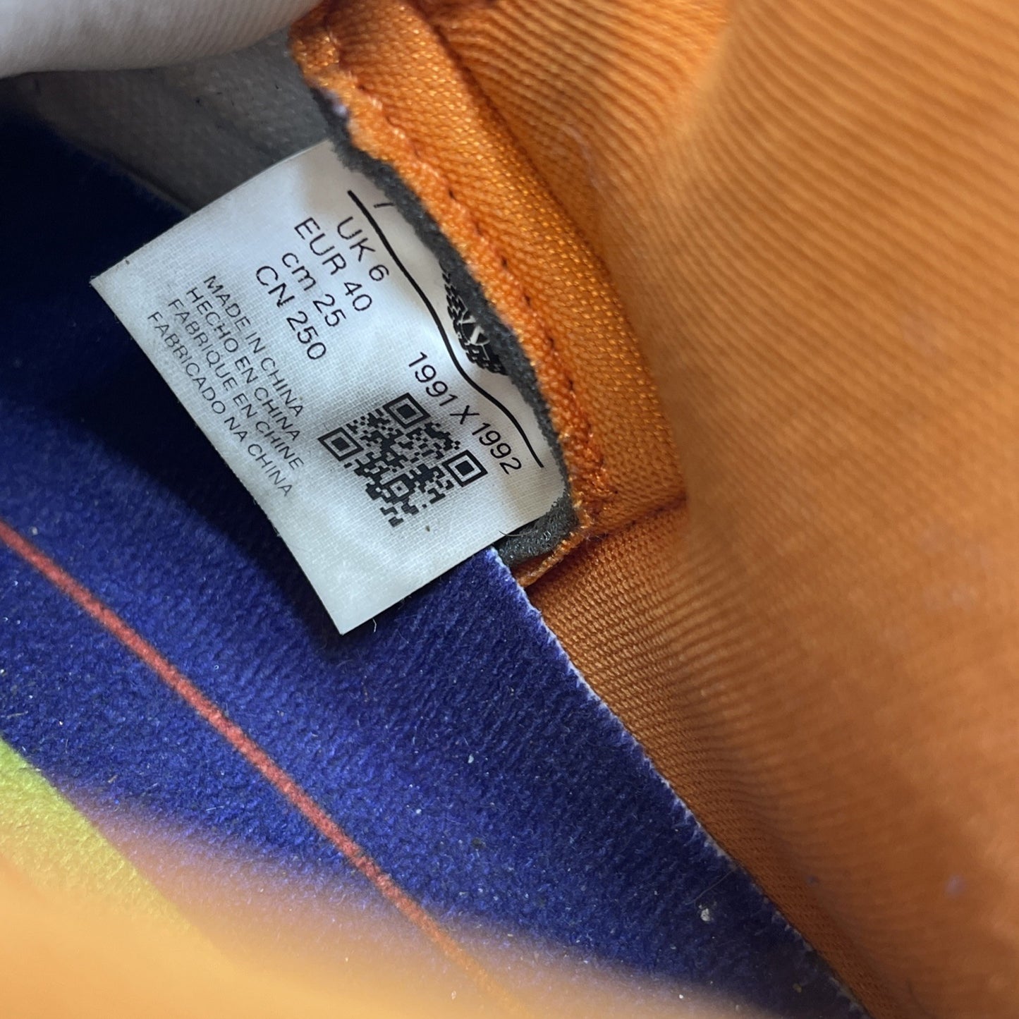 Size 7 - Kool Kiy Air Kiy Sport Blue Orange NY 0.2 Juneteenth Exclusive