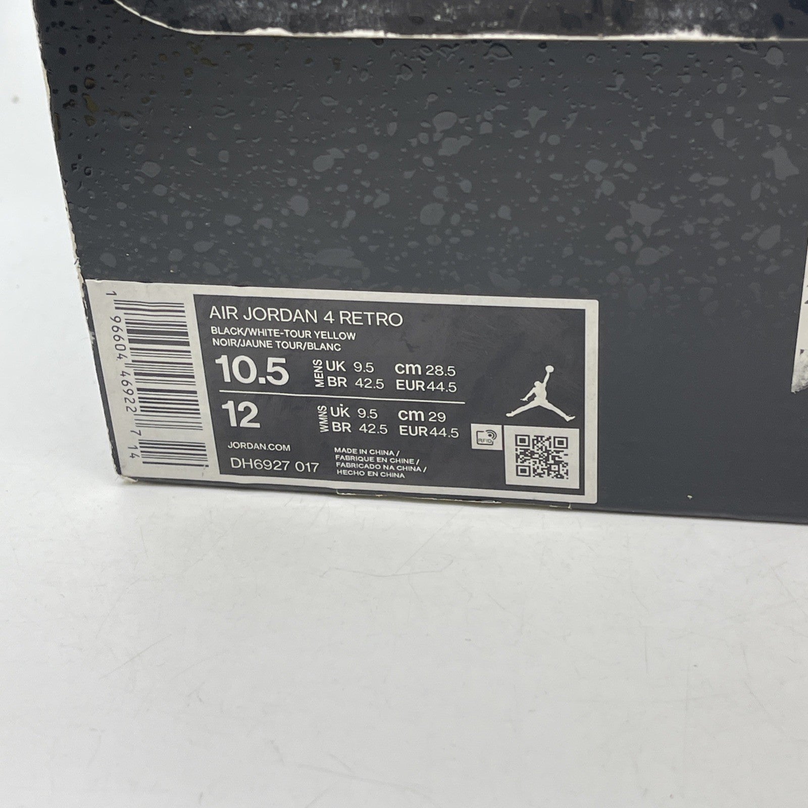 Size 10.5 - Air Jordan 4 Retro Mid Thunder (DH6927-017)