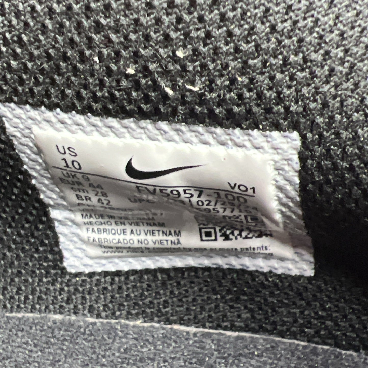 Size 10 - Nike Ja 1 Reverse Scratch (FV5957-100)