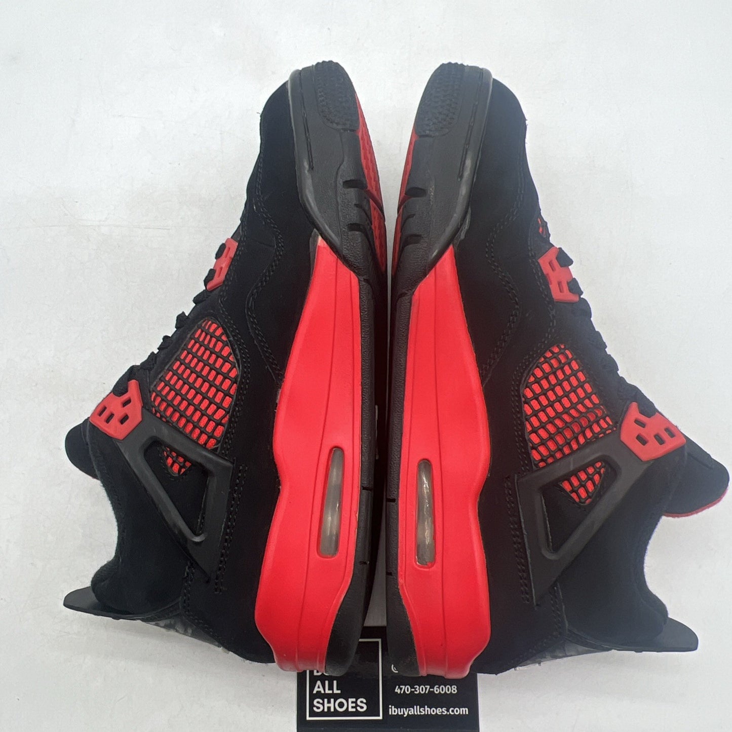 Size 6.5Y - Air Jordan 4 Retro Mid Red Thunder (408452-016)