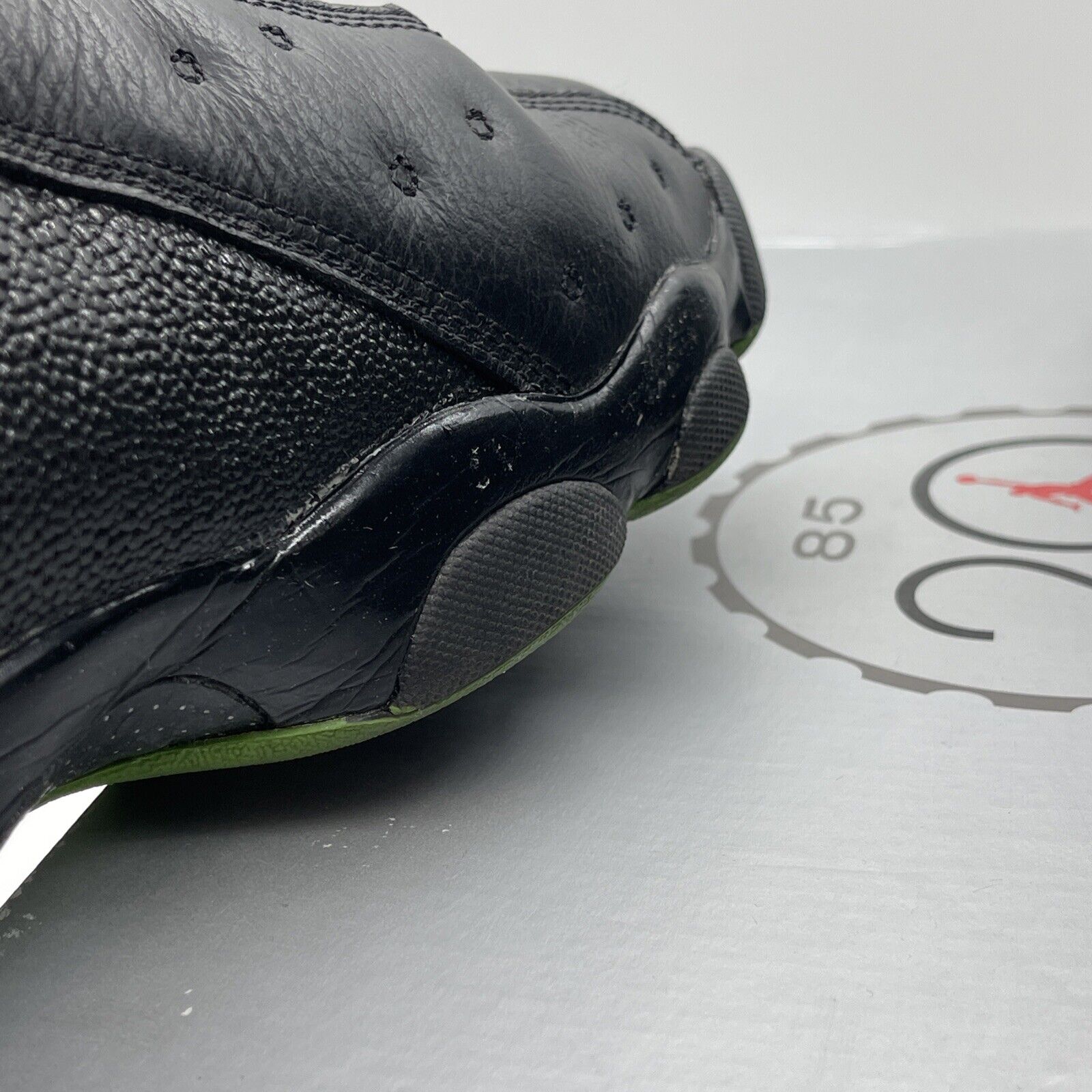 Size 12 - Air Jordan 13 Retro 2005 Altitude Black Leather (310004-031)