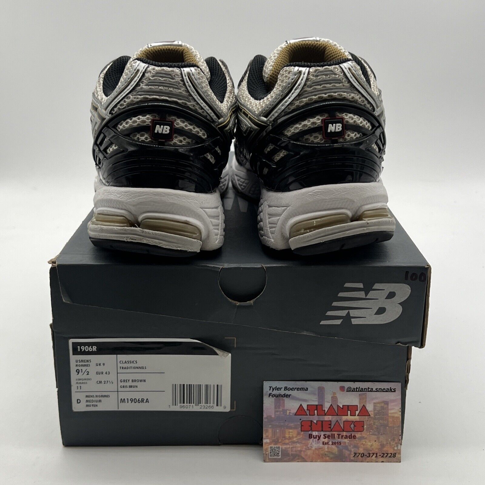 Size 9.5 - New Balance 1906R Metallic Silver Metallic Gold (M1906RA)