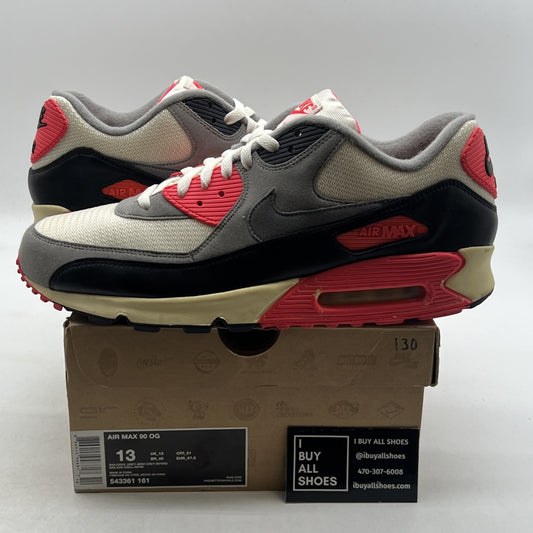 Size 13 - Nike Air Max 90 OG Vintage 2013 Infrared (543361-161)