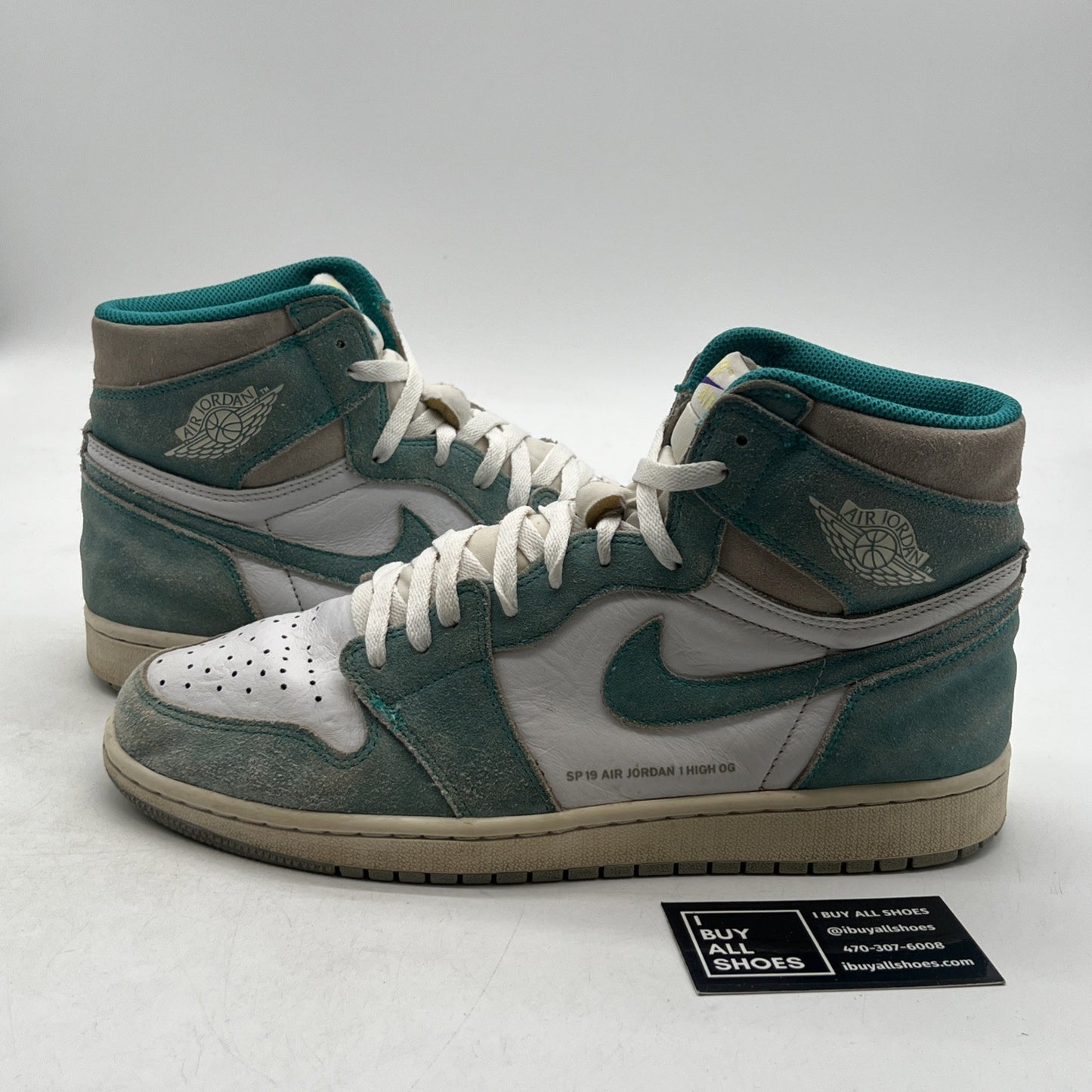 Size 11.5 - Air Jordan 1 Retro OG High Turbo Green (555088-311)