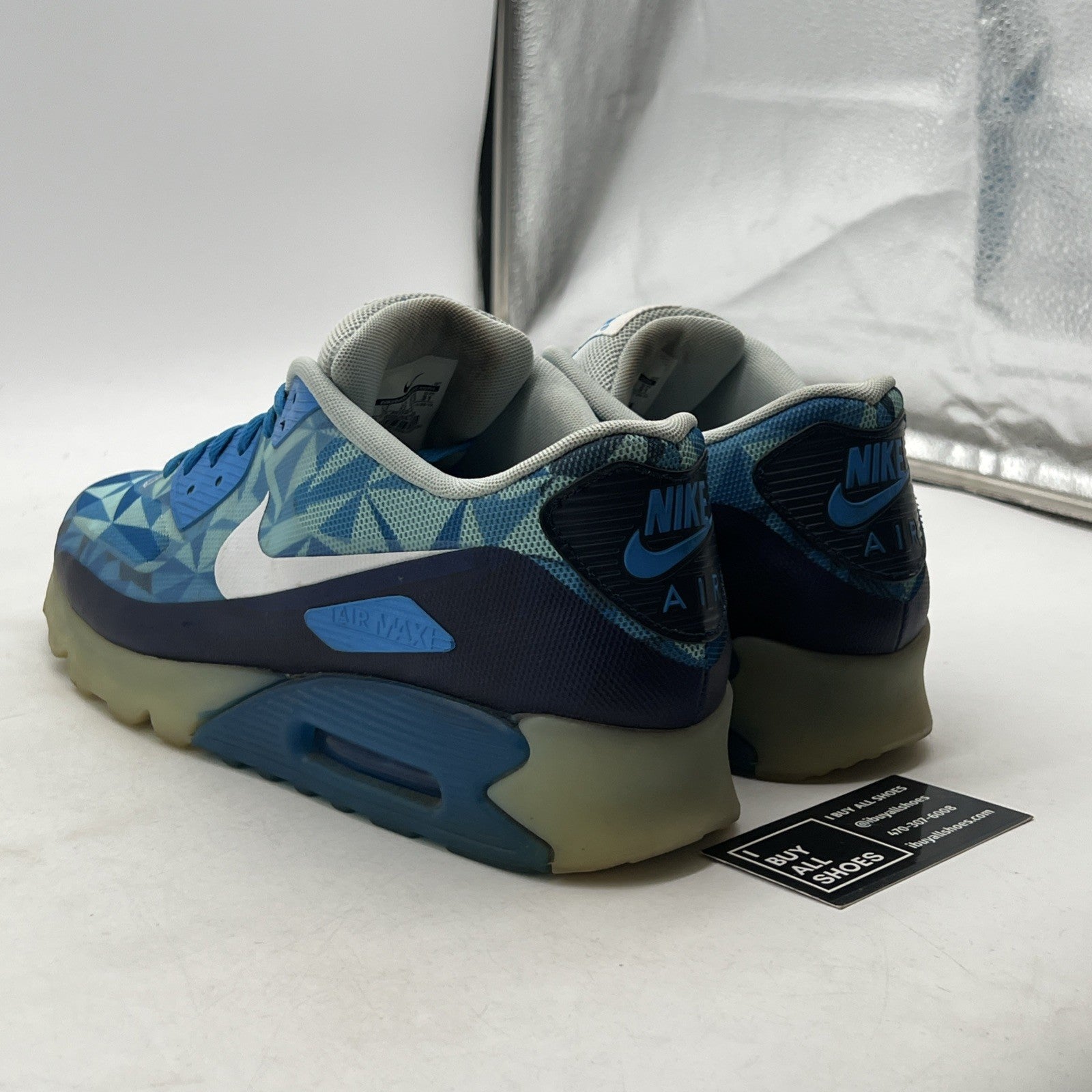 Size 13 - Nike Air Max 90 Ice Barely Blue (631748-401)