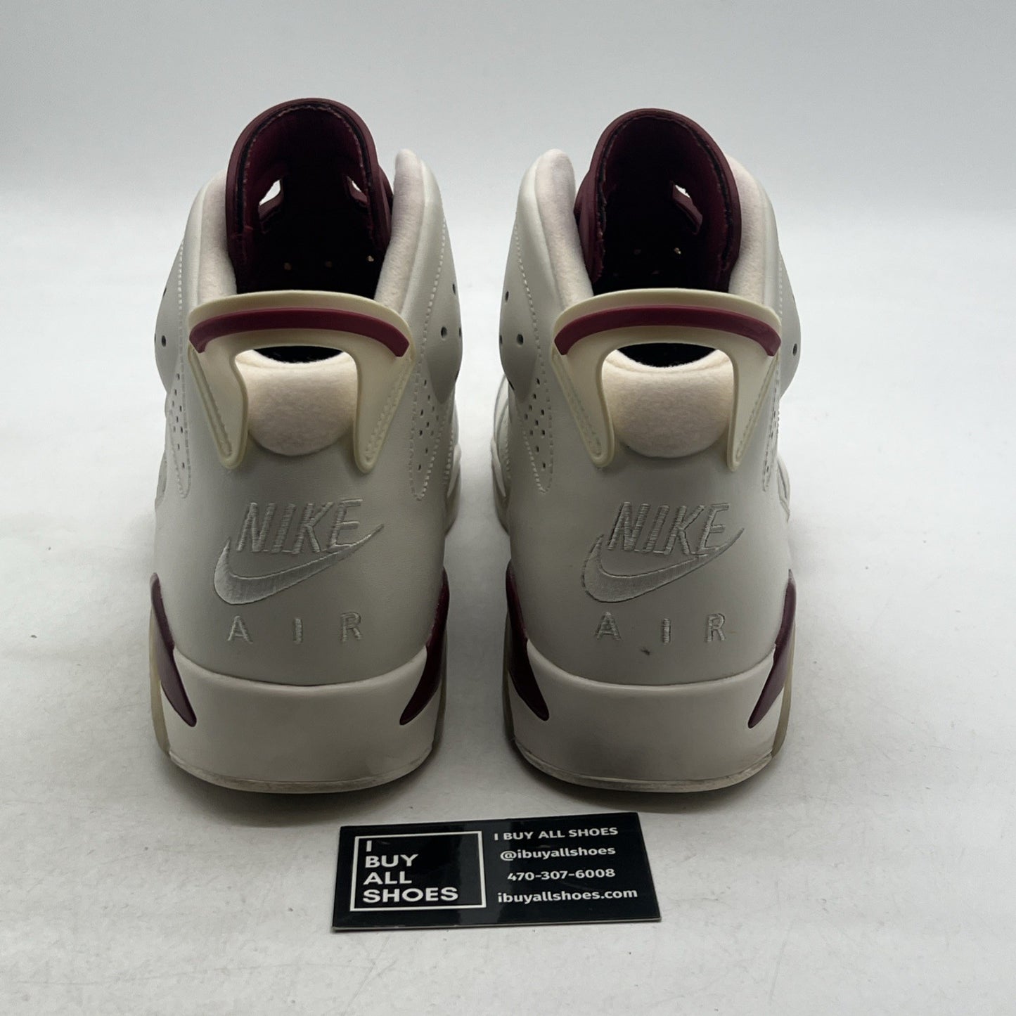Size 14 - Air Jordan 6 Retro 2015 Maroon (384664-116)