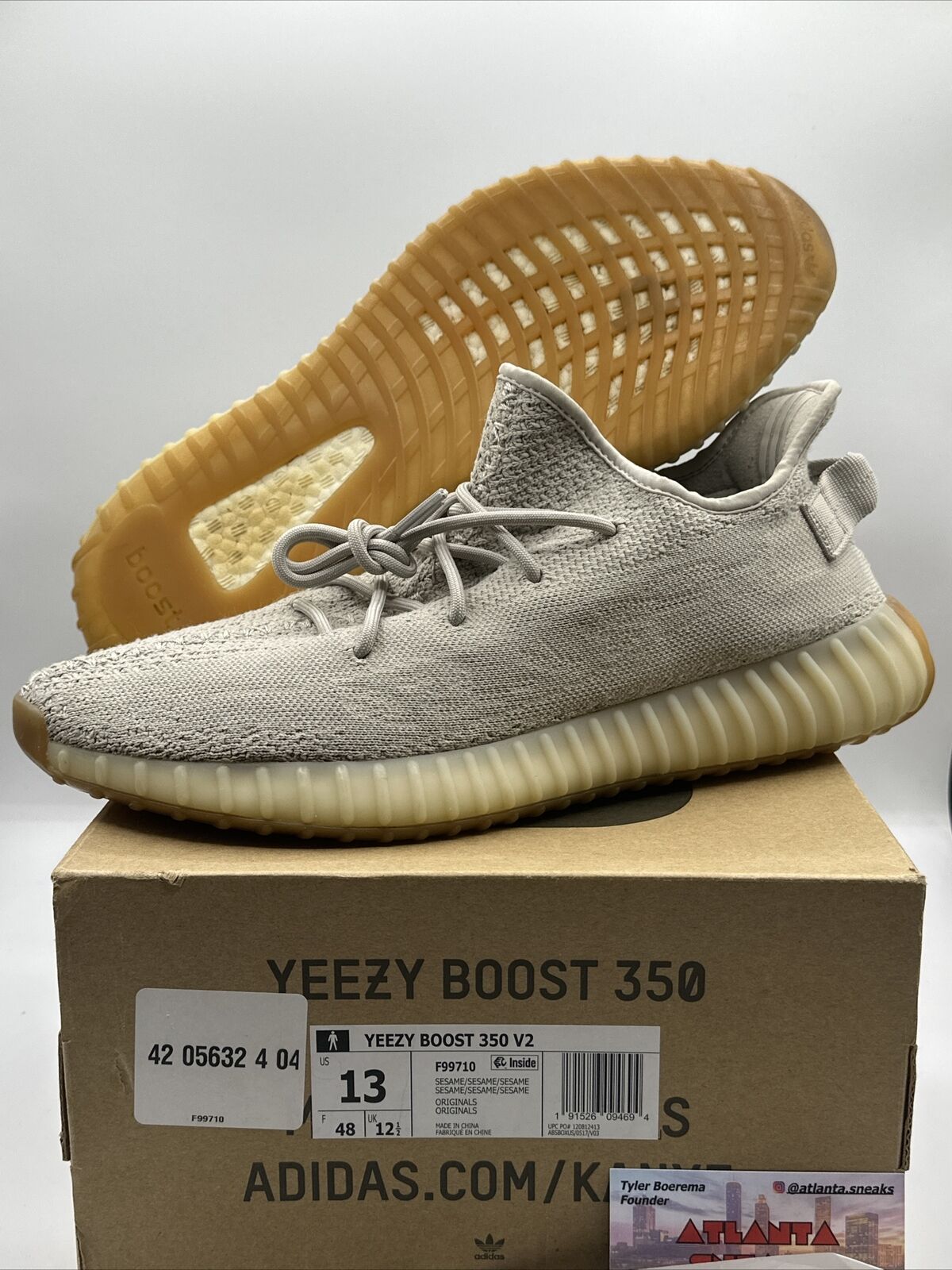 Size 13 - adidas Yeezy Boost 350 V2 Sesame