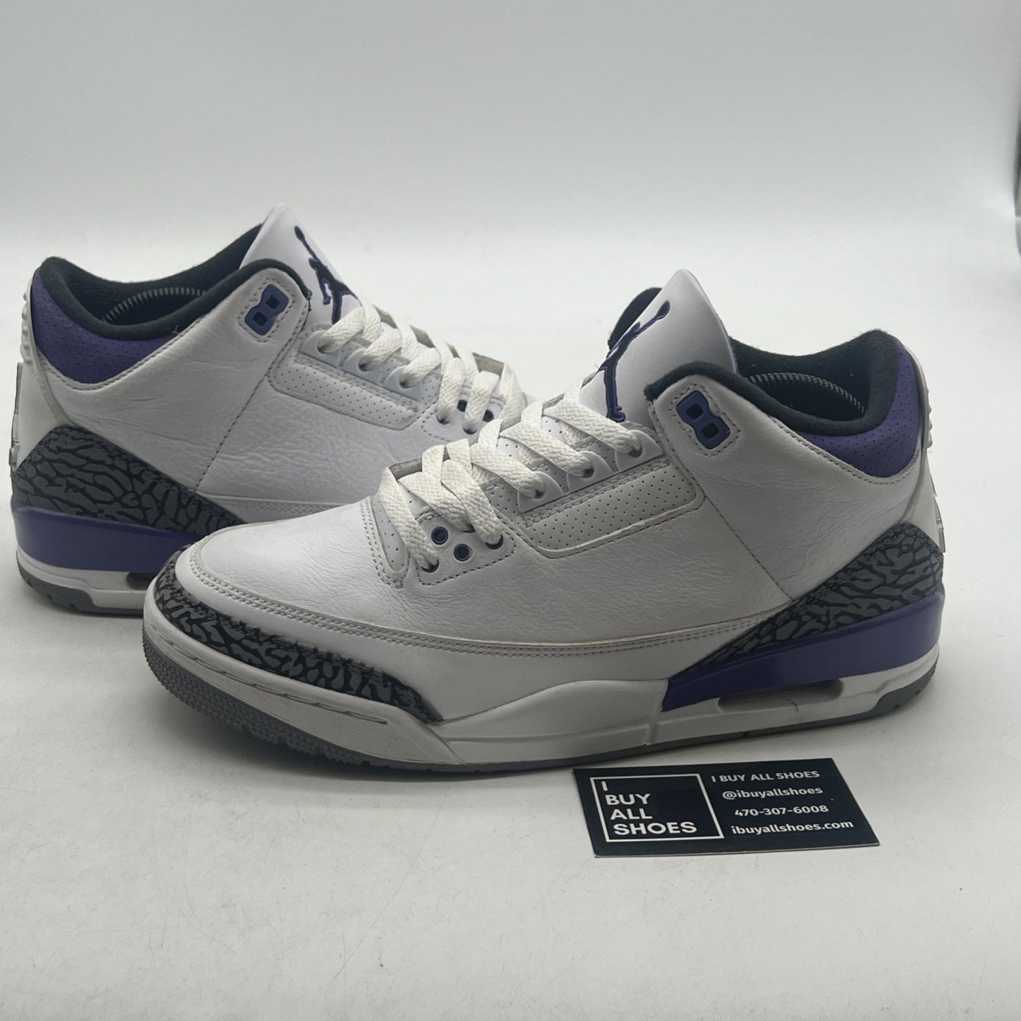 Size 9.5 - Air Jordan 3 Retro Mid Dark Iris (CT8532-105)