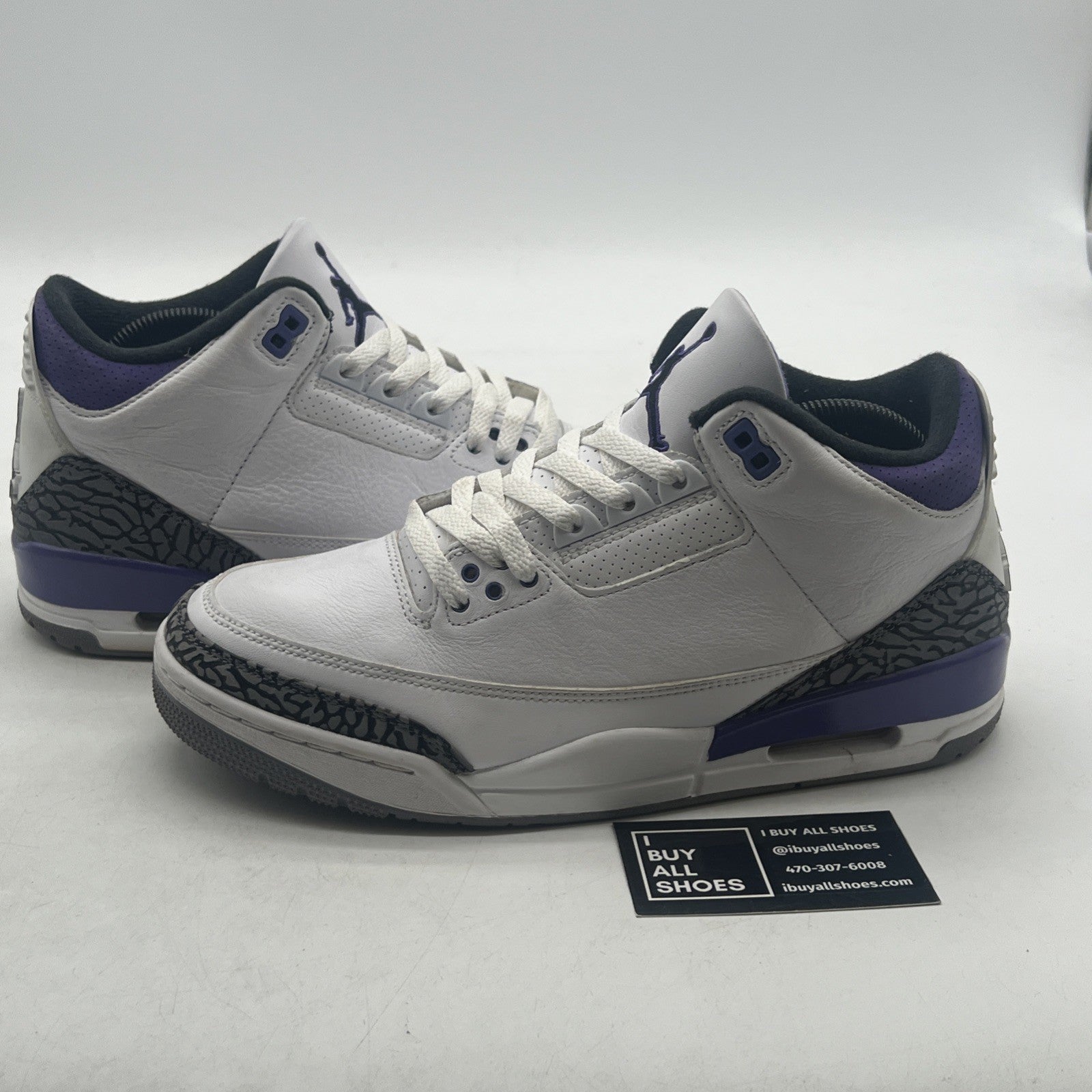 Size 9.5 - Air Jordan 3 Retro Mid Dark Iris (CT8532-105)