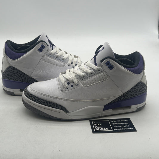 Size 9.5 - Air Jordan 3 Retro Mid Dark Iris (CT8532-105)