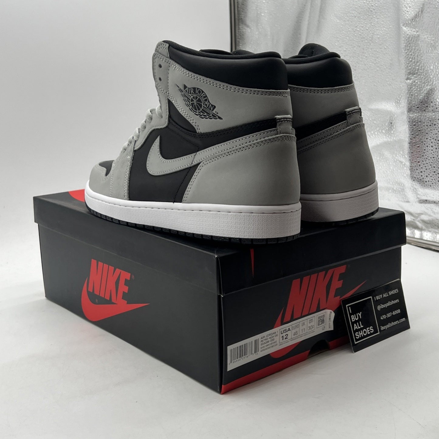 Size 12 - Air Jordan 1 Retro OG High Shadow 2.0 (555088-035)