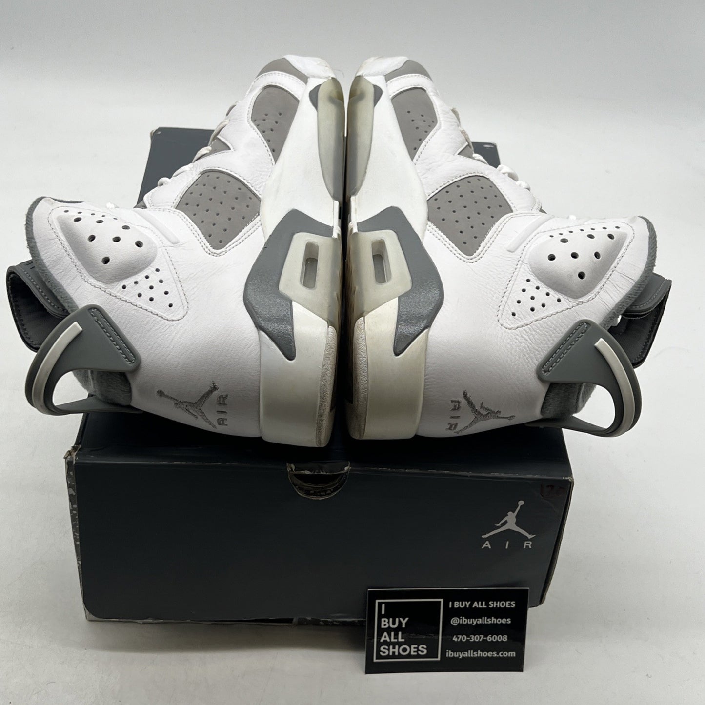 Size 10 - Air Jordan 6 Retro Low Cool Grey (CT8529-100)