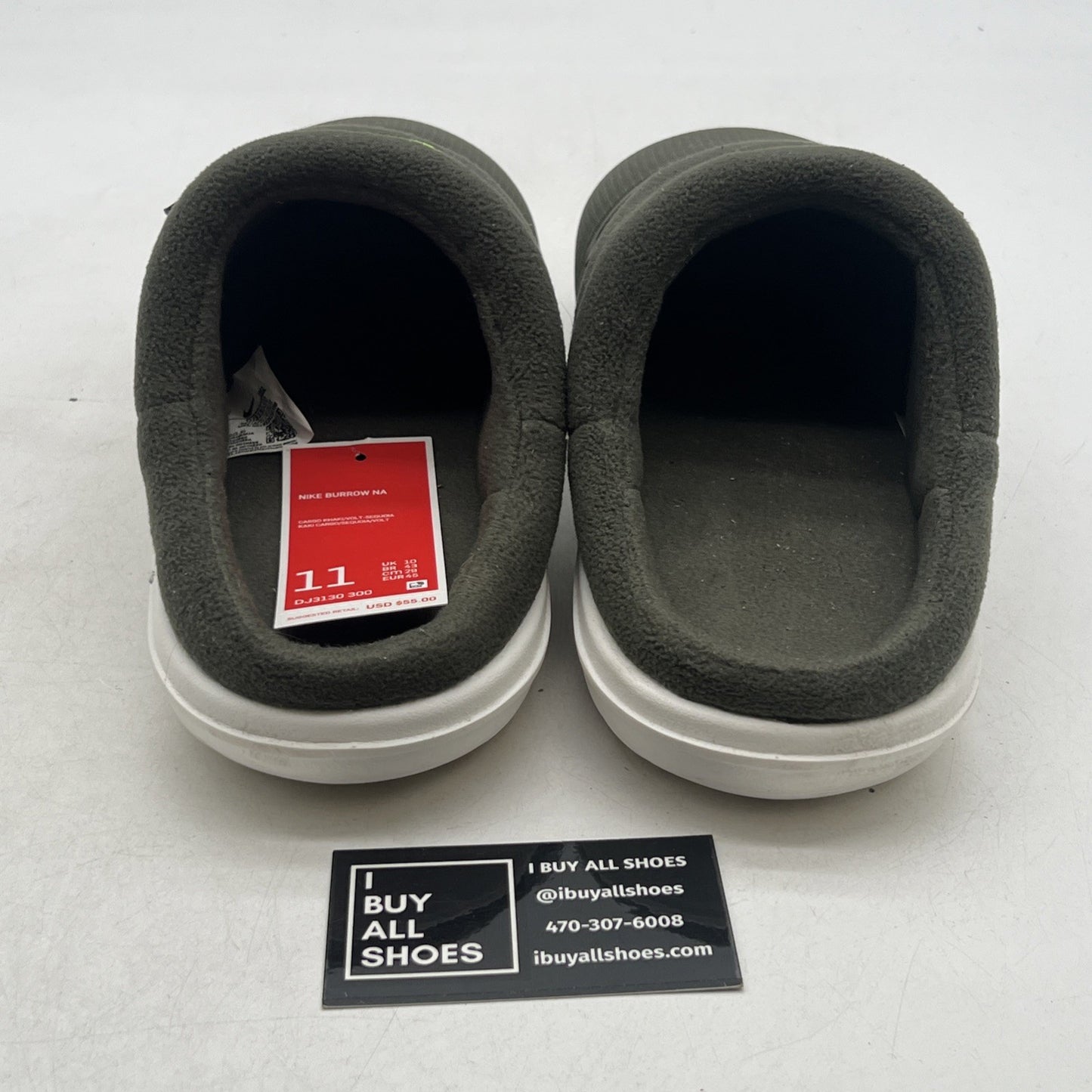 Size 11 - Nike Burrow Cargo Khaki (DJ3130-300)