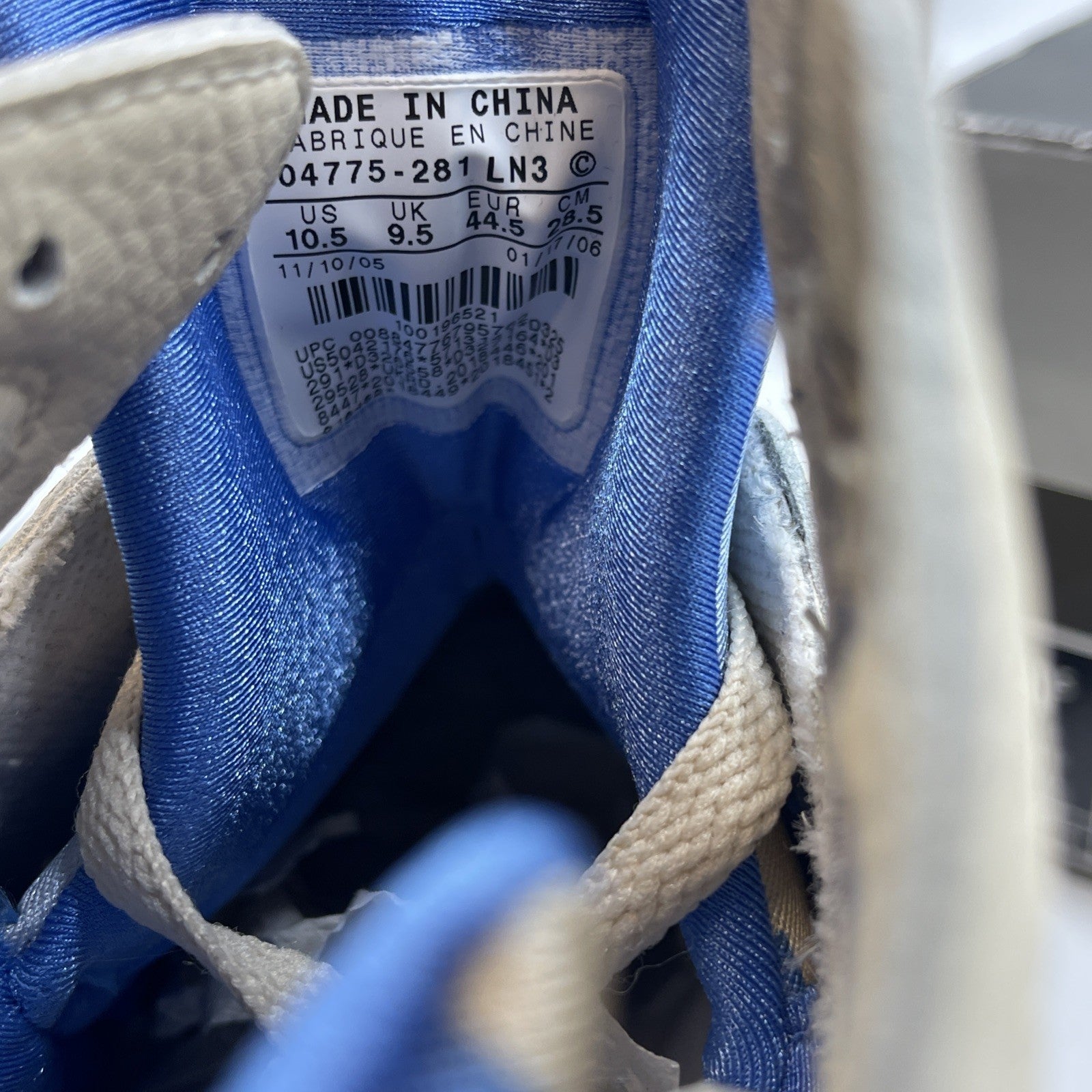 Size 10.5 - Air Jordan 7 Retro Pacific Blue Tan Leather (304775-281)