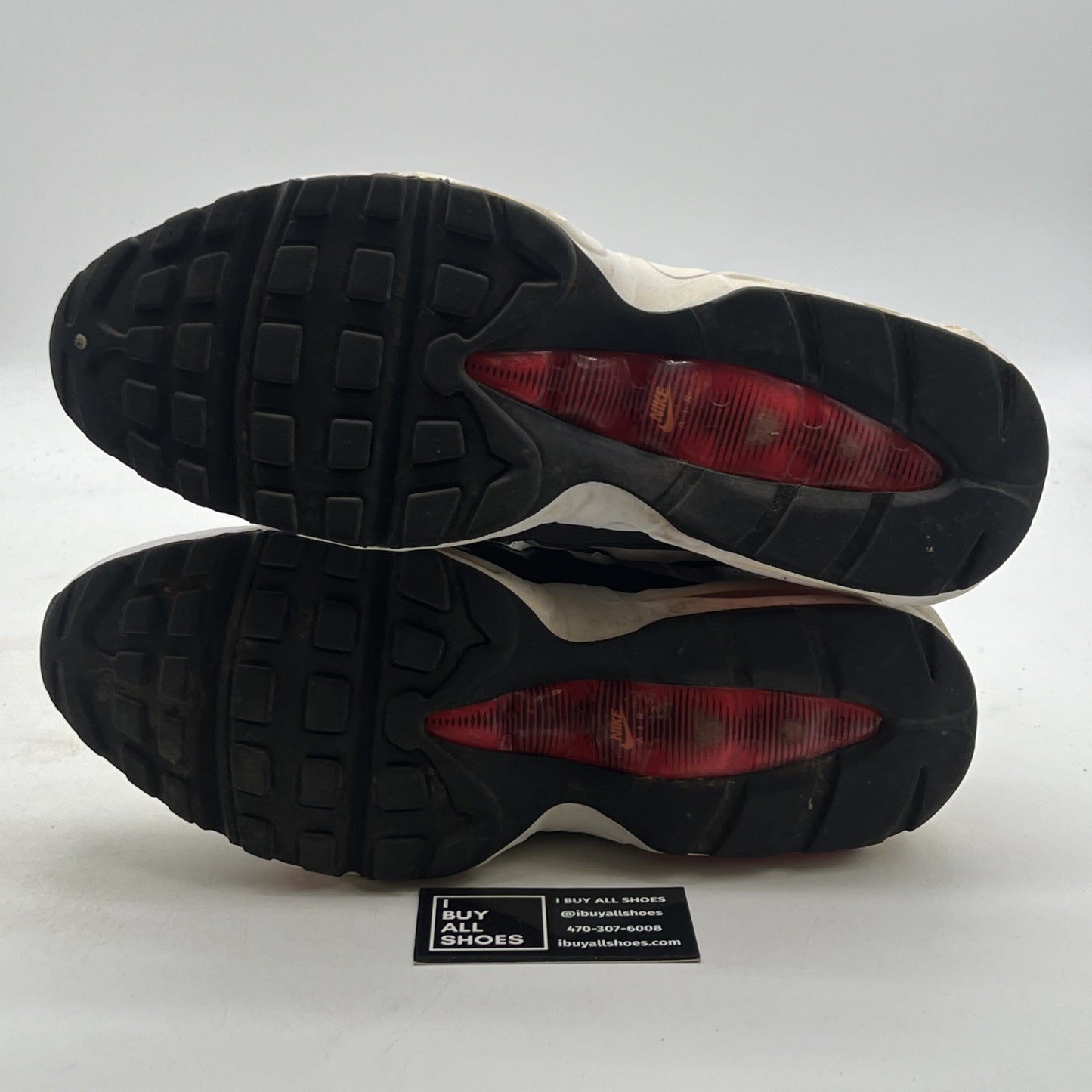 Size 13 - Nike Air Max 95 Grey Hyper Crimson (609048-086)