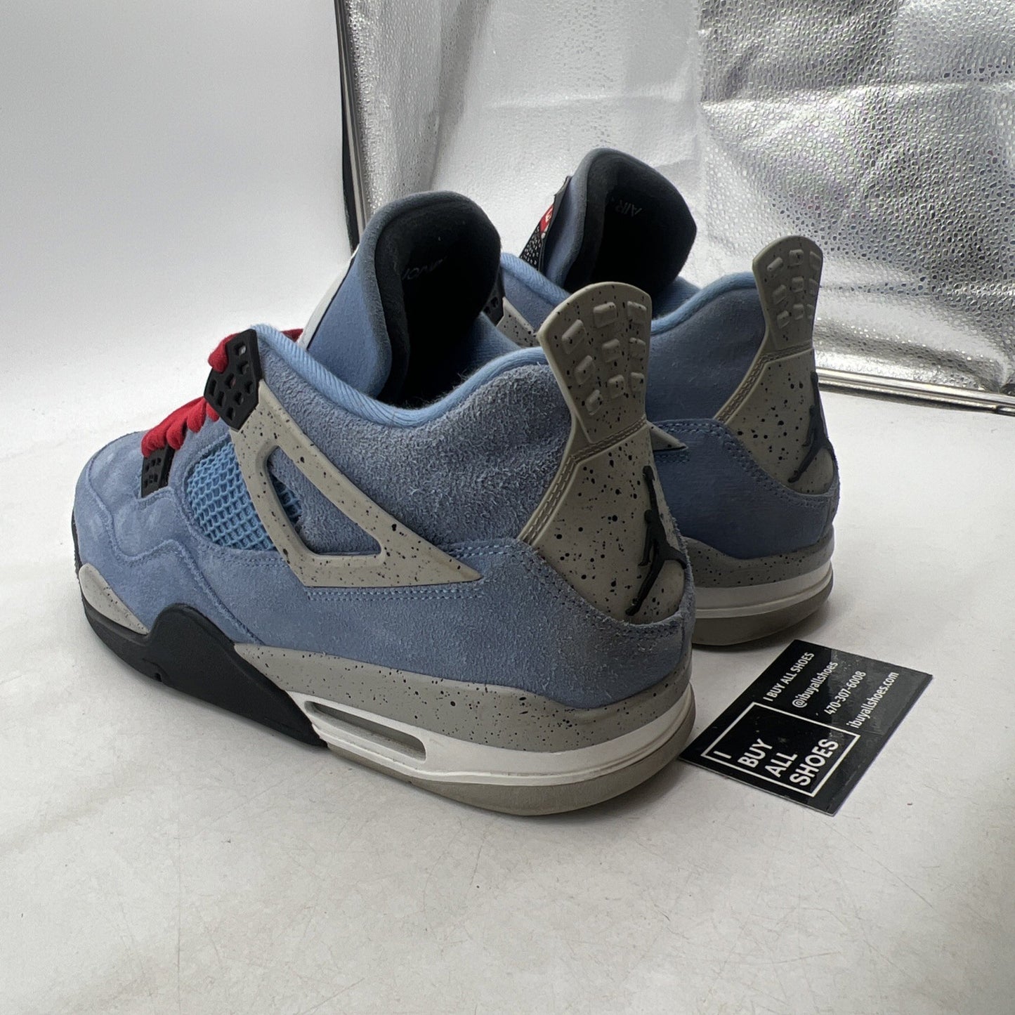 Size 13 - Air Jordan 4 Retro Mid University Blue (CT8527-400)