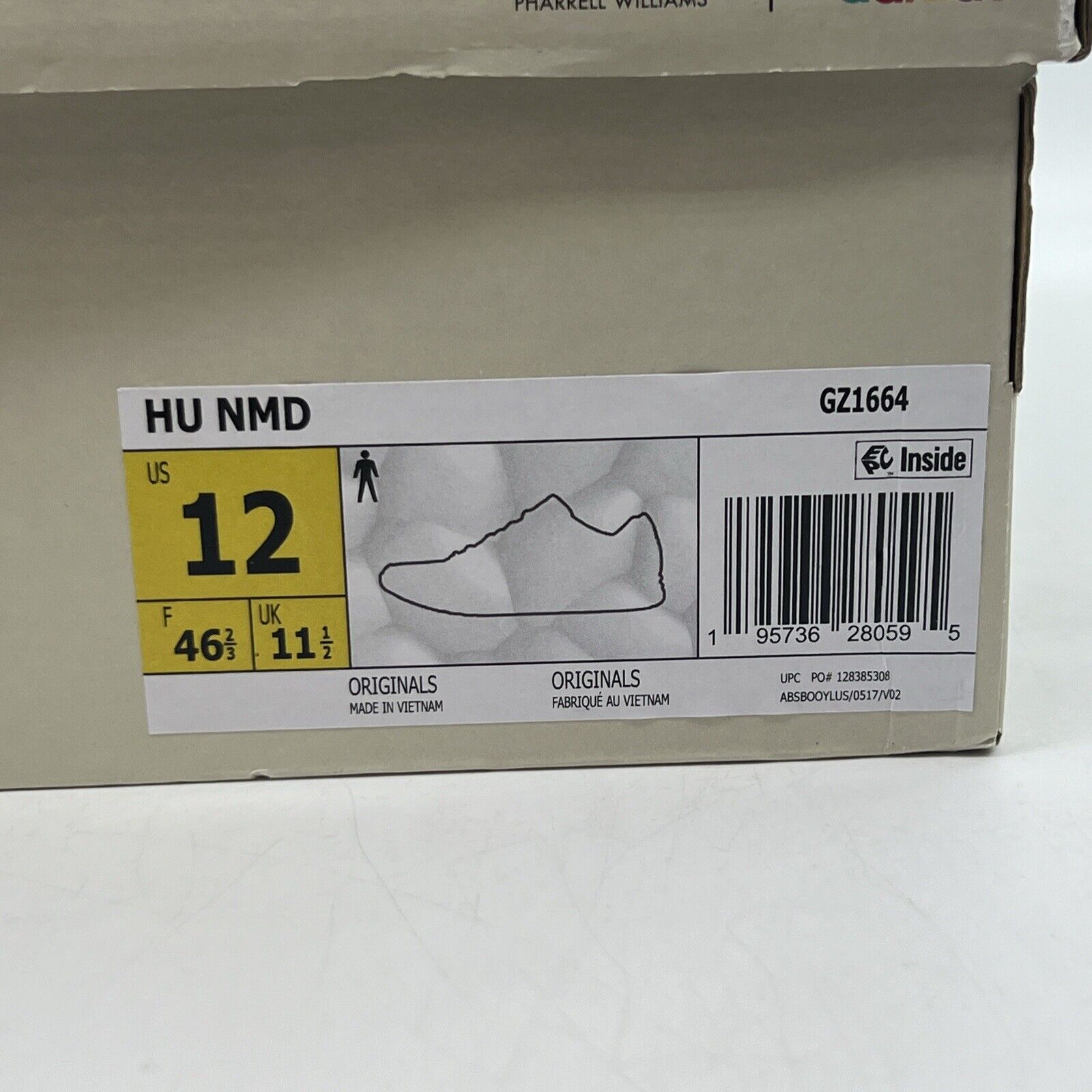 Size 12 - adidas NMD Human Race x BBC Ice Cream x Pharrell Running Dog 2021
