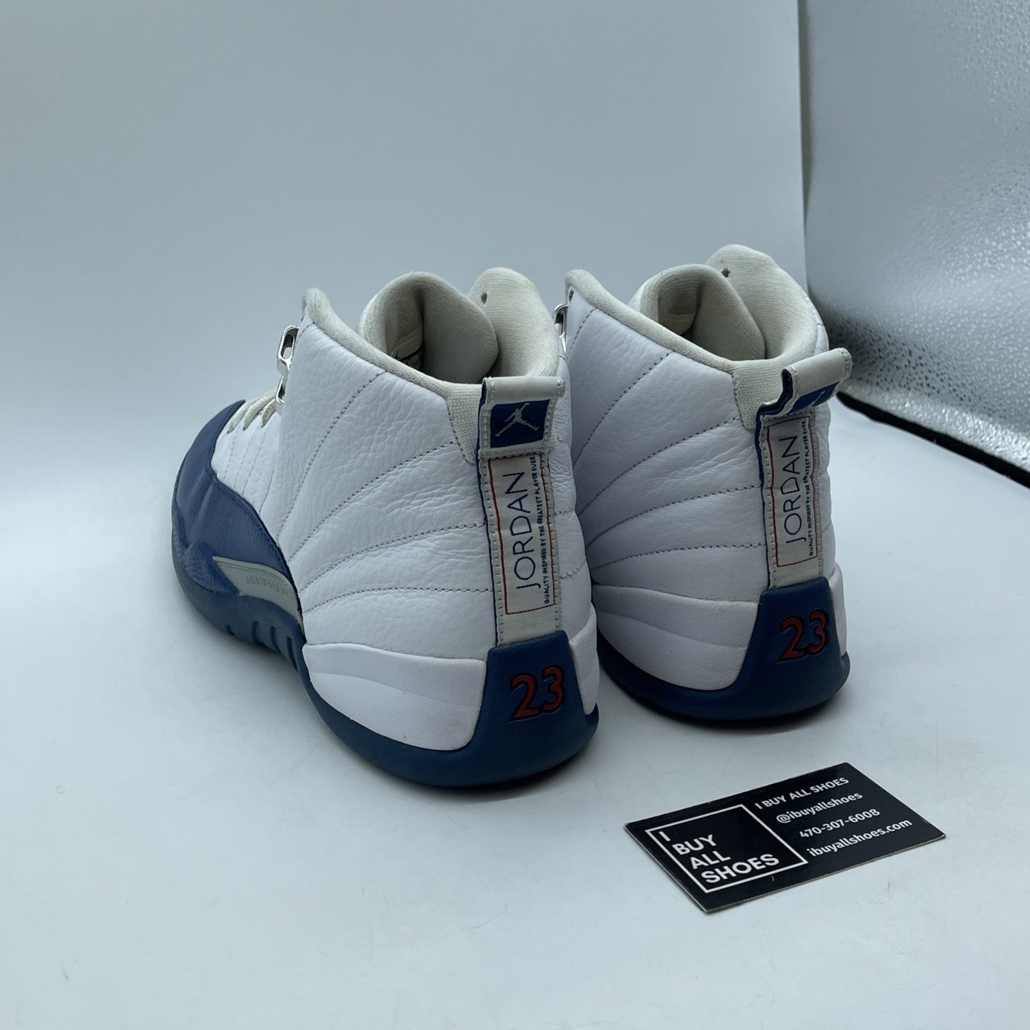 Size 11 - Jordan 12 Retro French Blue 2016 Red White Leather (130690-113)