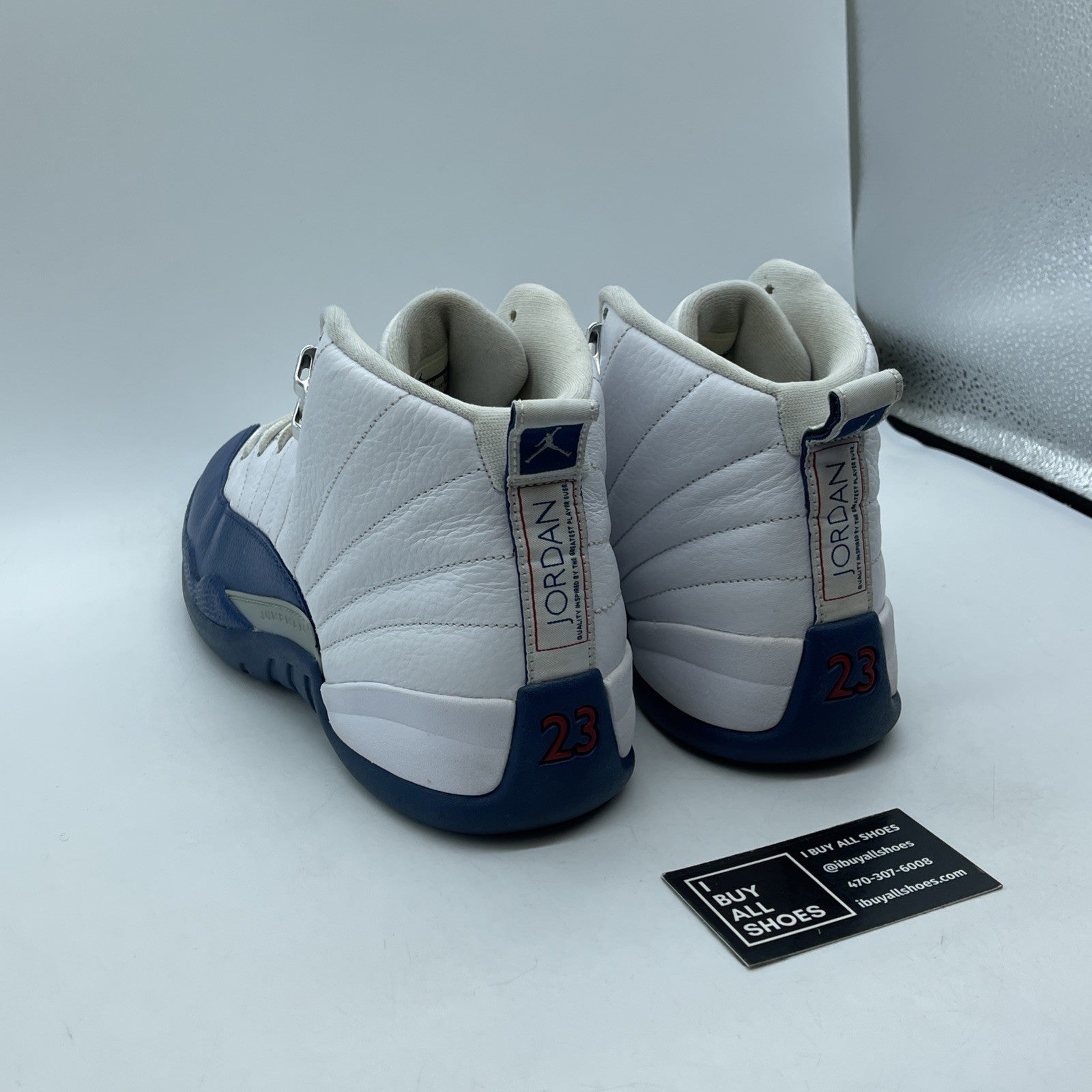 Size 11 - Jordan 12 Retro French Blue 2016 Red White Leather (130690-113)