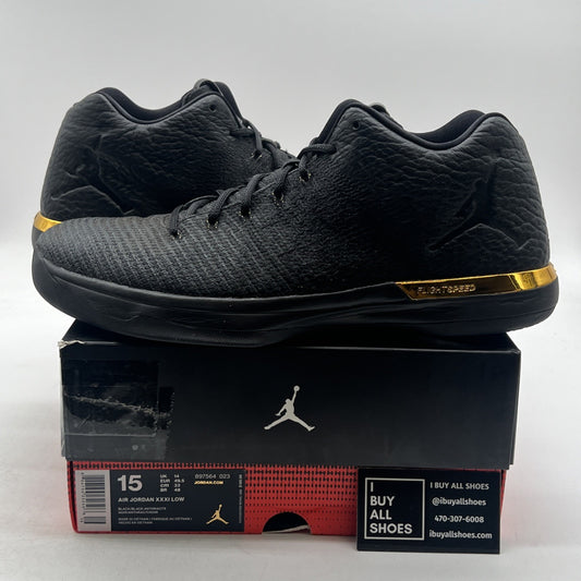 Size 15 - Air Jordan 31 Low Black (897564-023)