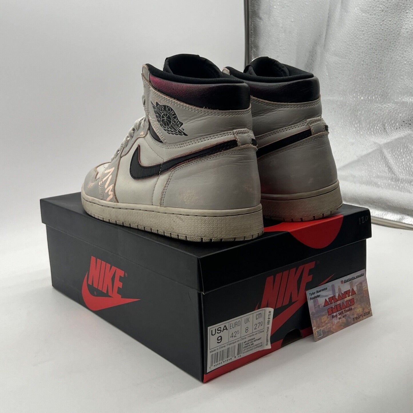 Size 9 - Air Jordan 1 Retro SB High NYC to Paris (CD6579-006)