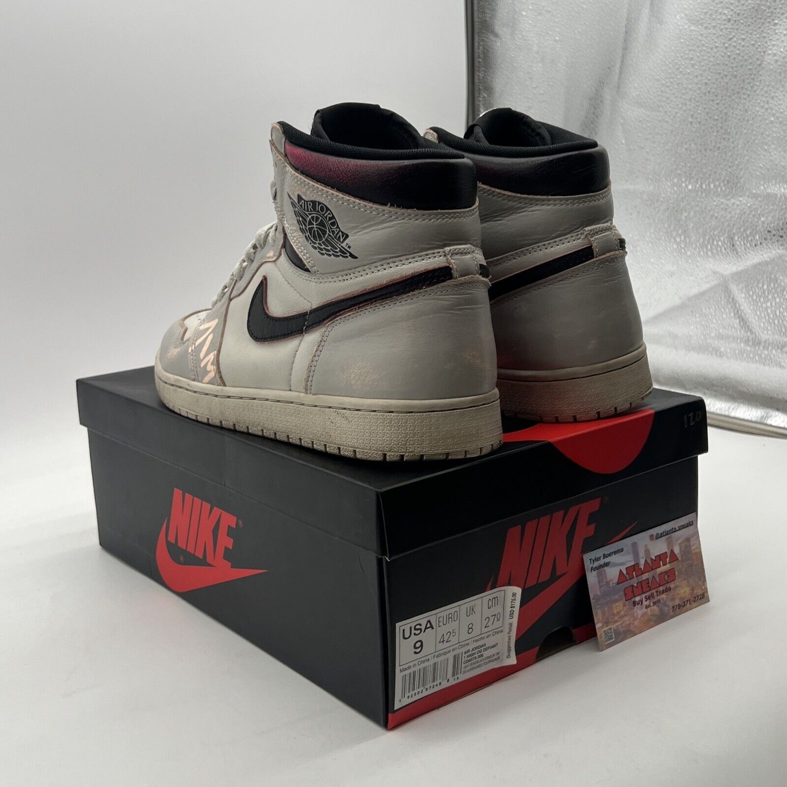 Size 9 - Air Jordan 1 Retro SB High NYC to Paris (CD6579-006)