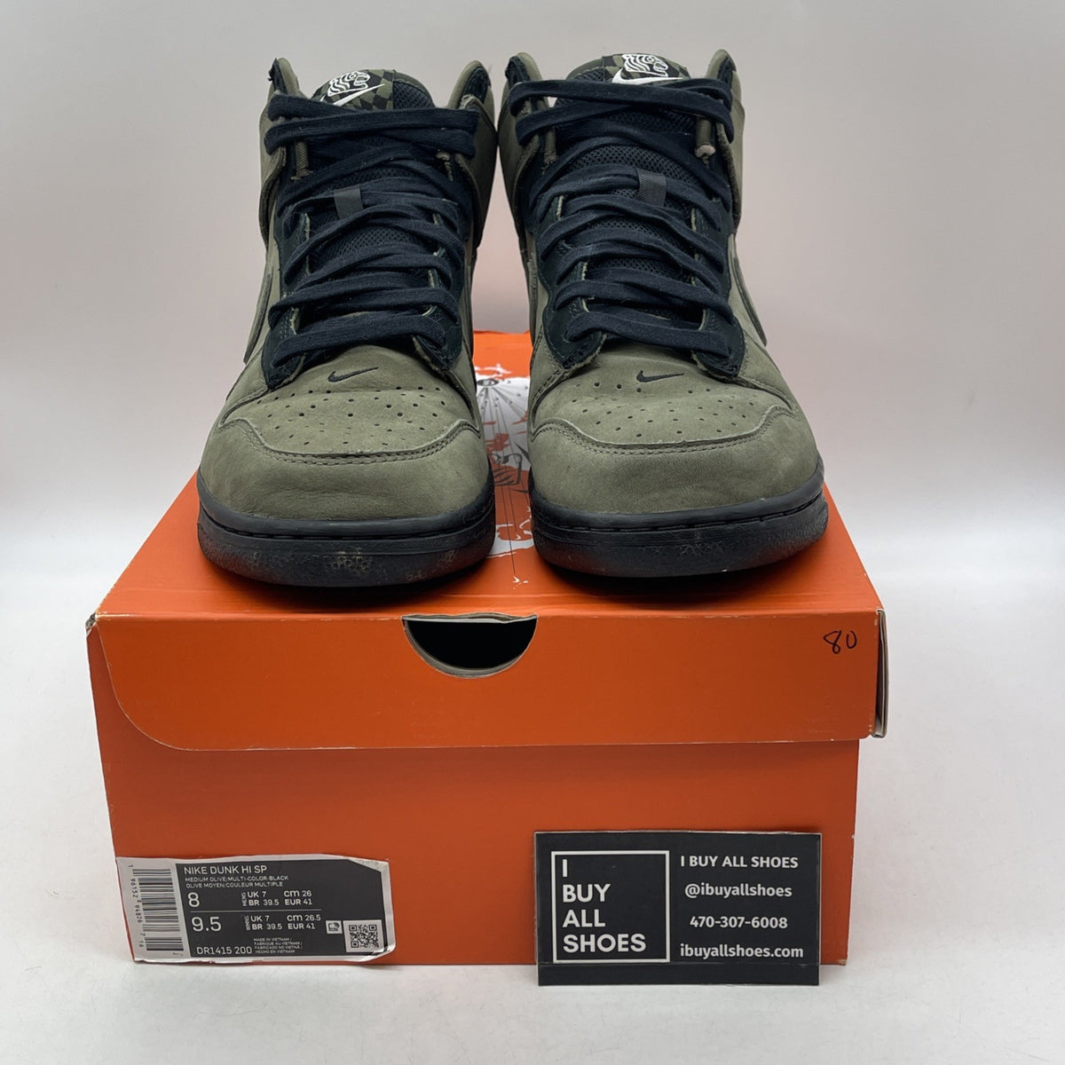 Size 8 - SOULGOODS x Nike Dunk SP High 90s (DR1415-200)