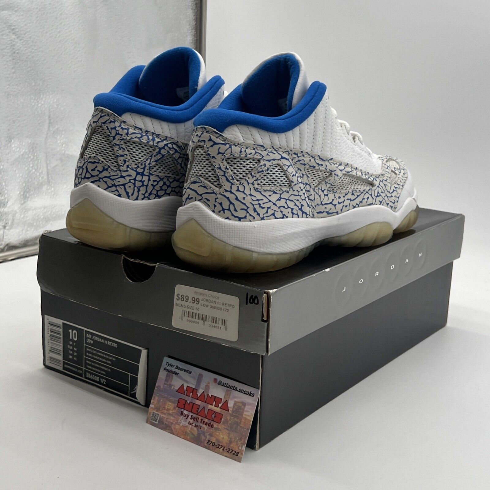 Size 10 - Air Jordan 11 Retro Low IE (306008-172)