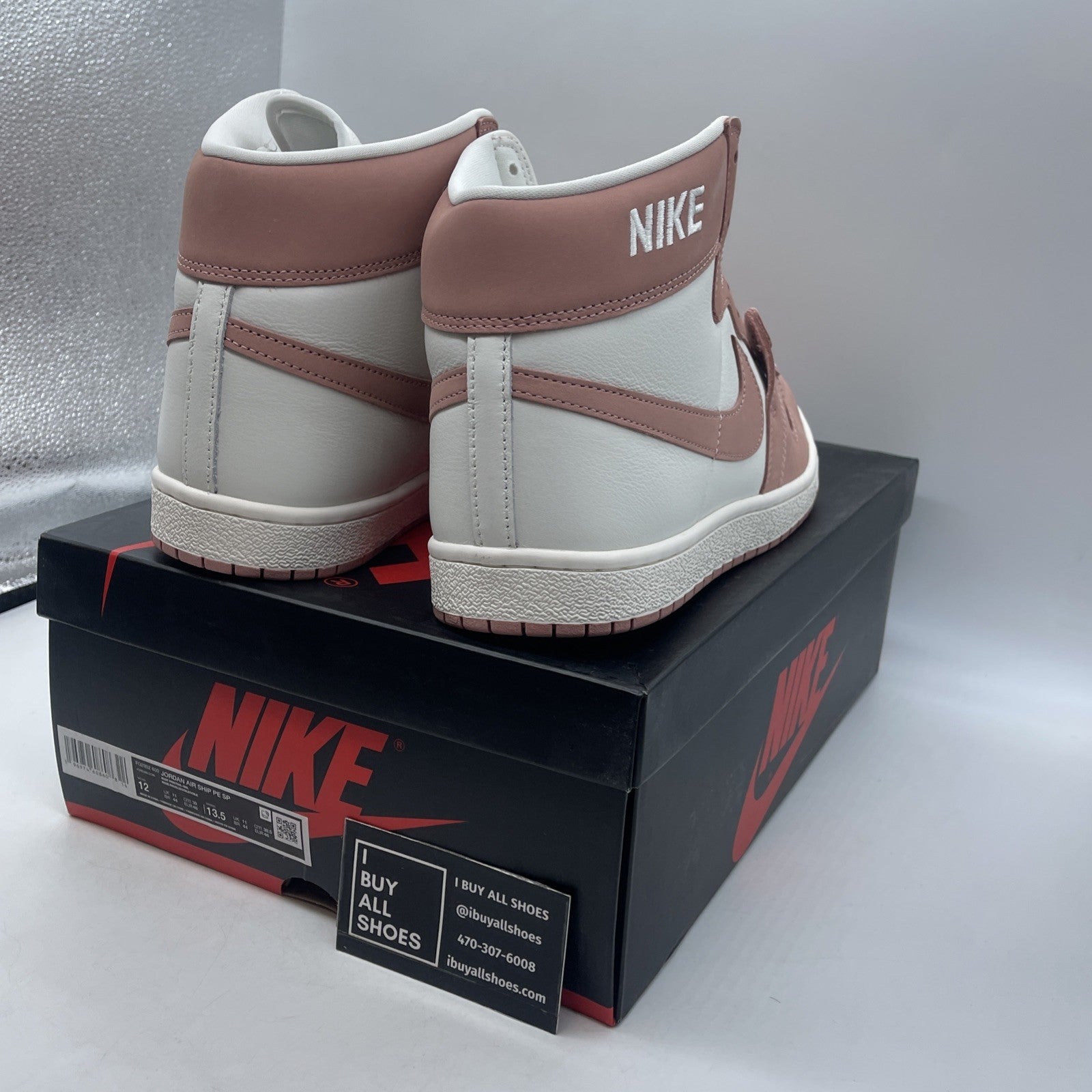 Size 12 - Air Jordan Air Ship PE SP Rust Pink (FQ2952-600)