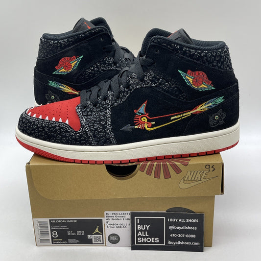 Size 8 - Air Jordan 1 SE Mid SiEMPRE Familia (DN4904-001)