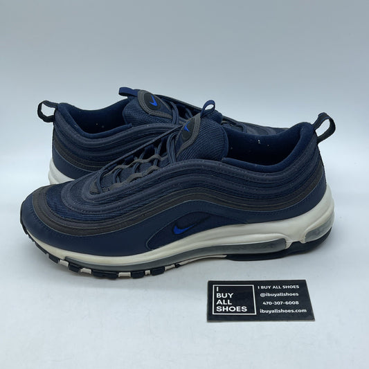 Size 12 - Nike Air Max 97 Obsidian Blue Suede Leather (921826-402)