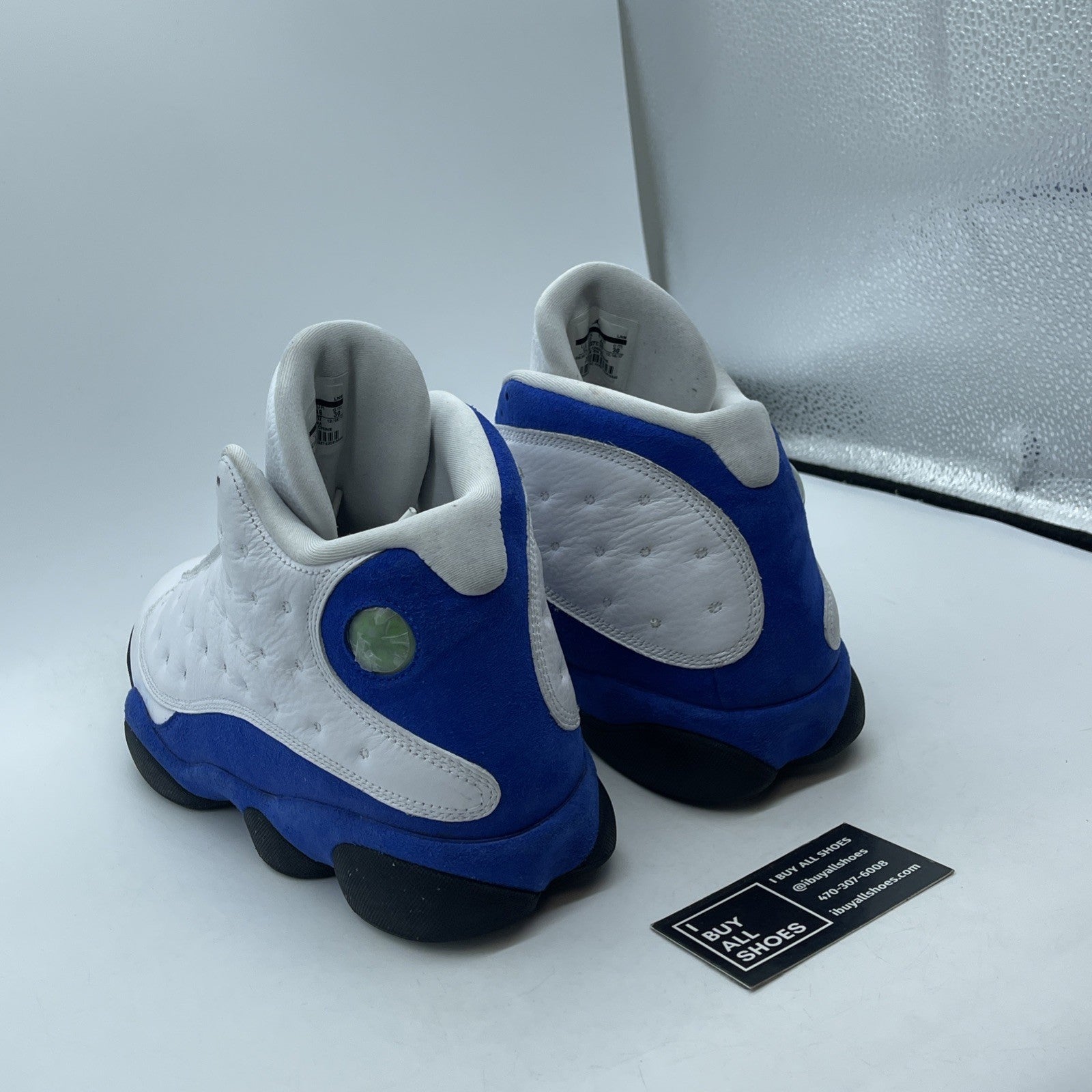 Size 12 - Air Jordan 13 Retro Hyper Royal Blue White Suede (414571-117)