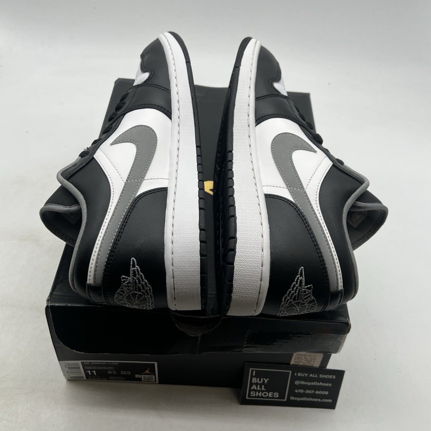 Size 11 - Air Jordan 1 Low Shadow Toe (553558-040)