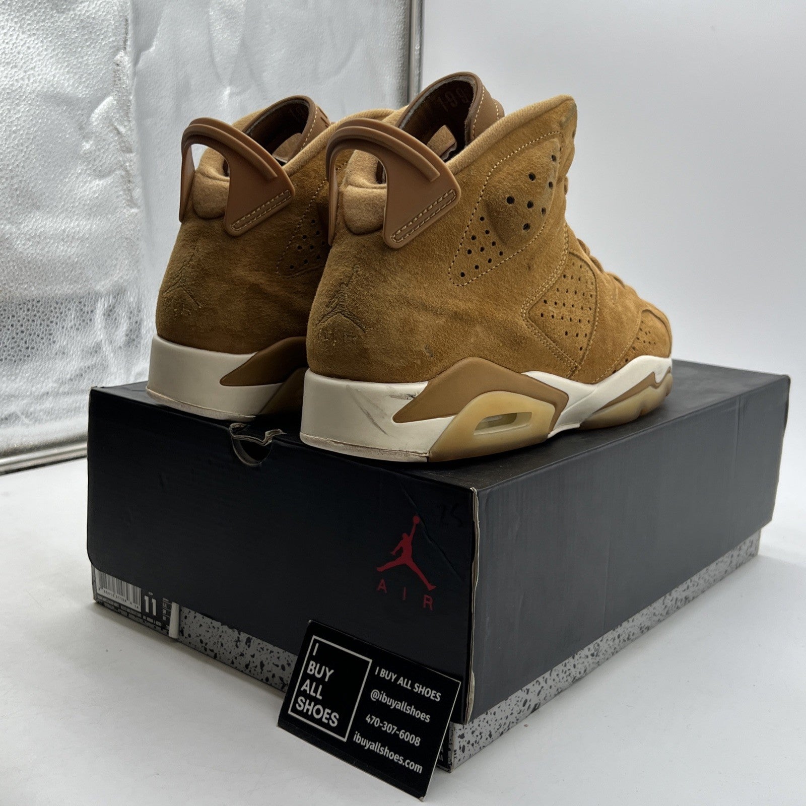 Size 11 - Air Jordan 6 Retro Wheat (384664-705)