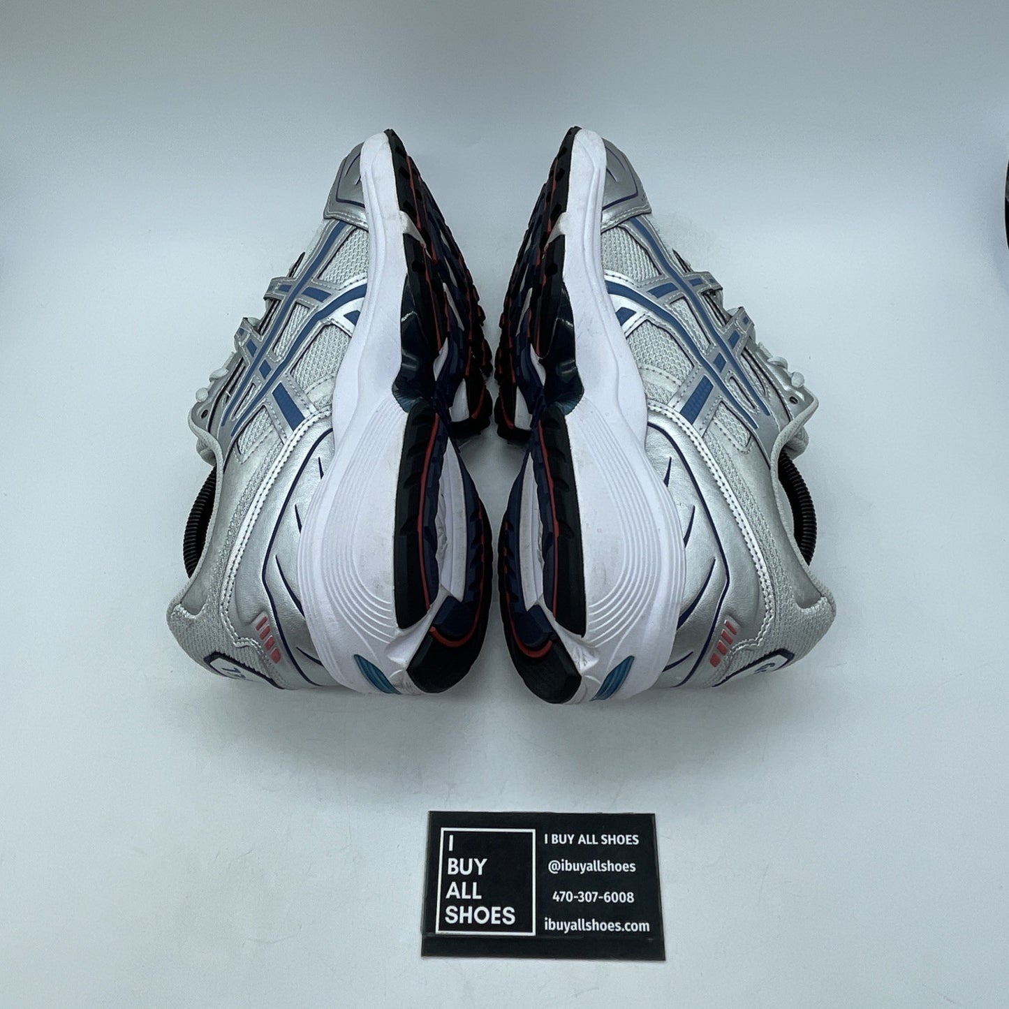 Size 9.5 - ASICS Gel 1090 Pure Silver Teal (1201A484)