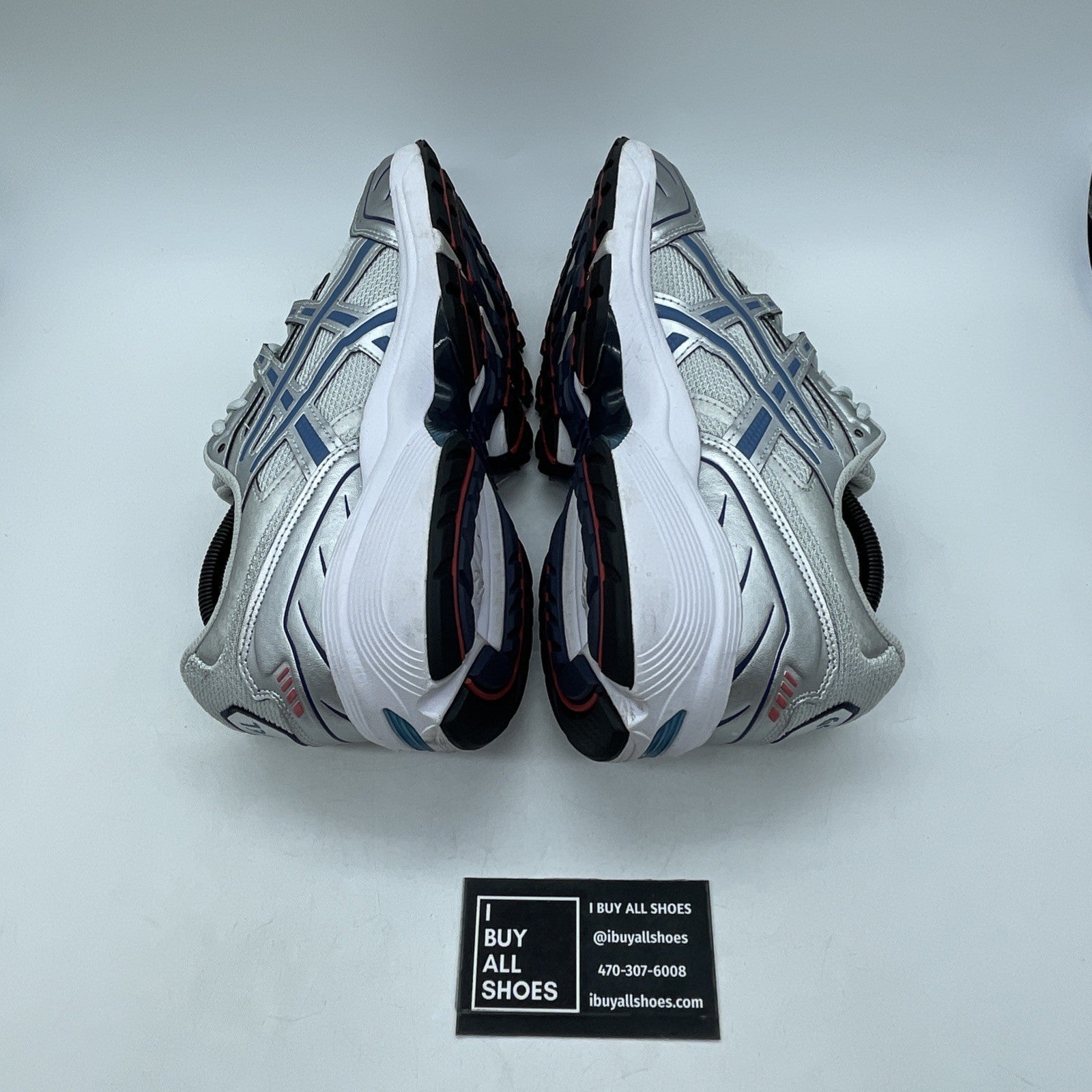 Size 9.5 - ASICS Gel 1090 Pure Silver Teal (1201A484)