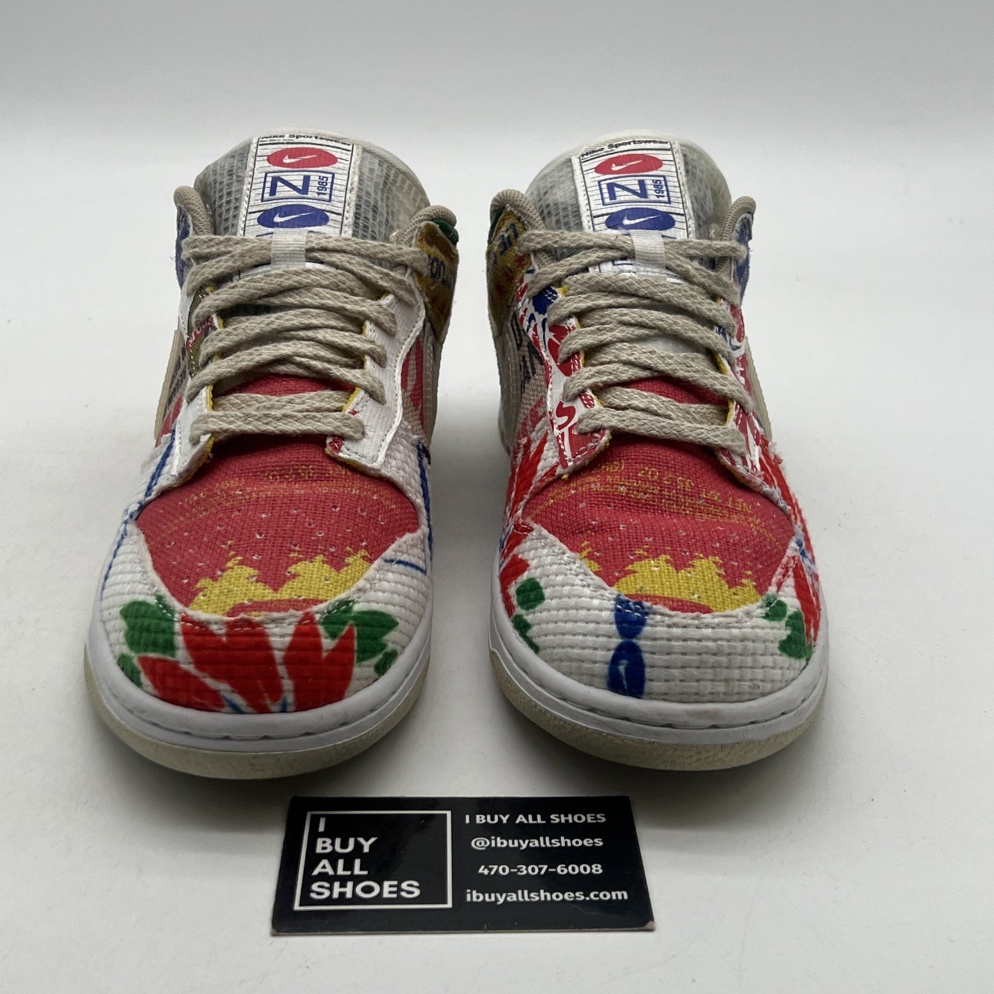 Size 9 - Nike Dunk Low City Market (DA6125-900)
