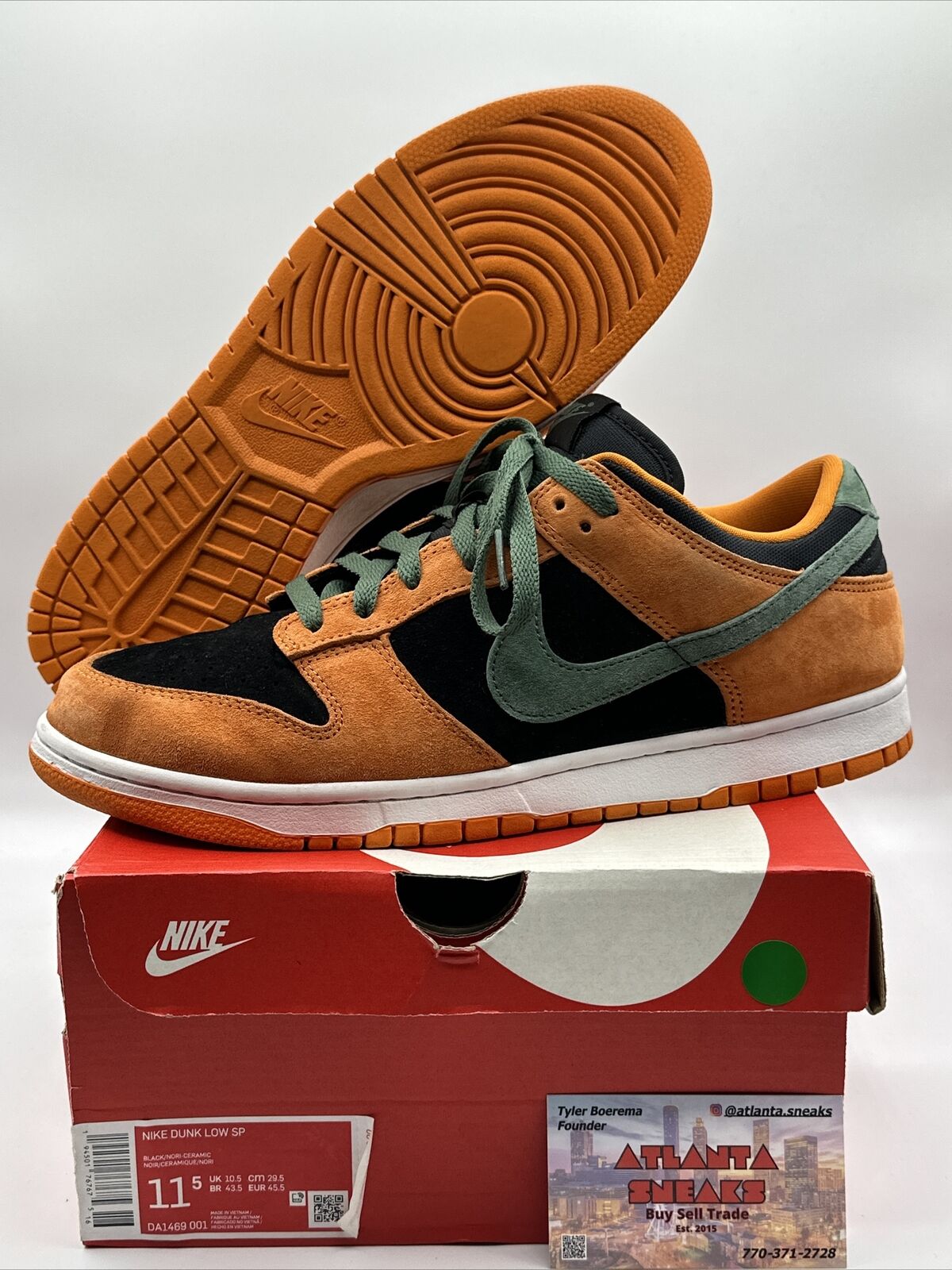 Size 11.5 - Nike Dunk Low SP Retro Ugly Duckling Pack - Ceramic' 2020