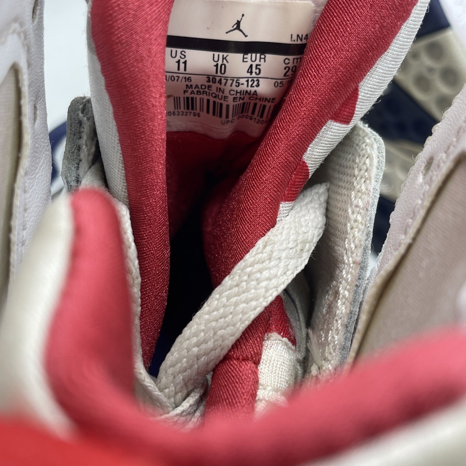 Size 11 - Air Jordan 7 Retro Tinker Alternate Blue White Leather (304775-123)