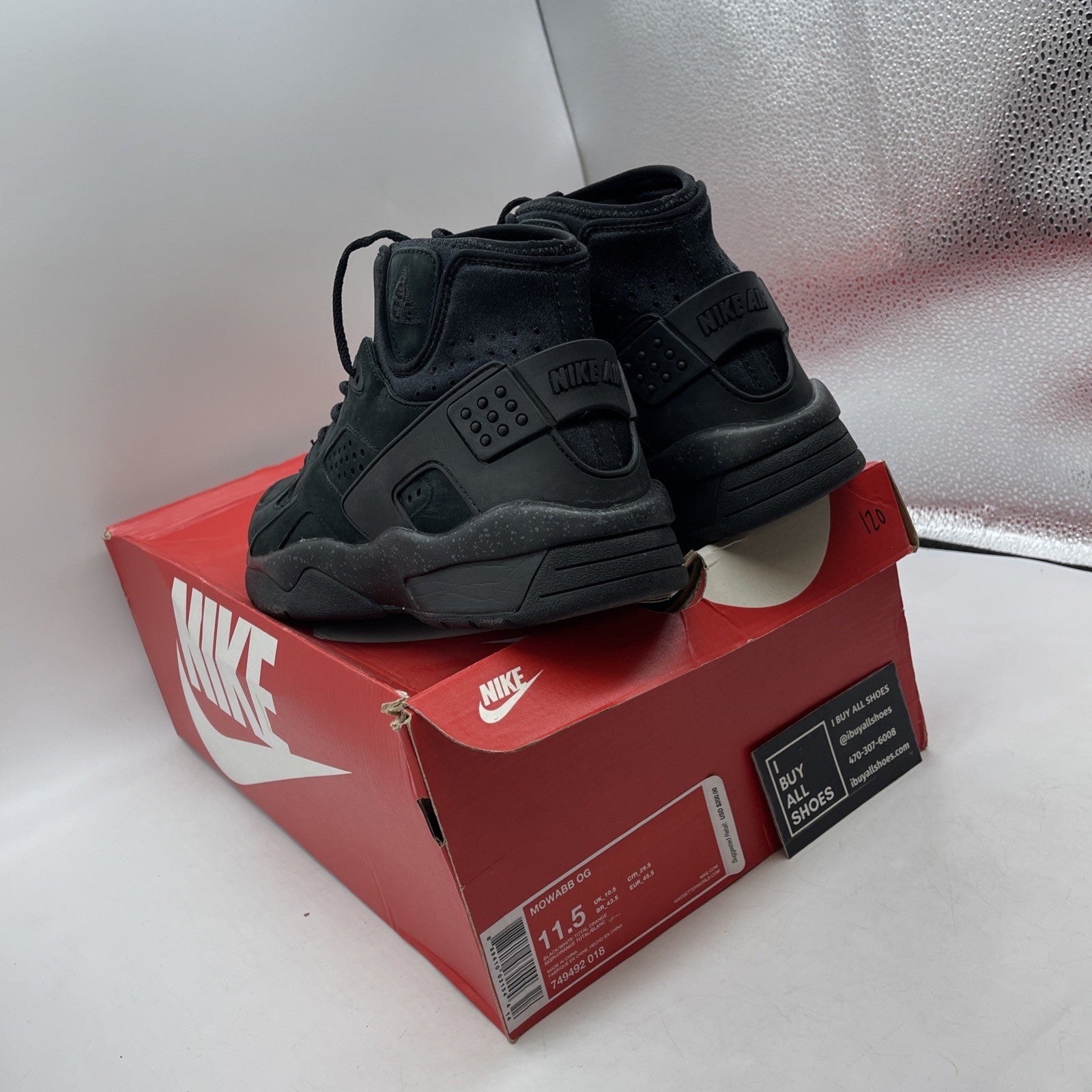 Size 11.5 - Nike Air ACG Mowabb OG Black (749492-018)